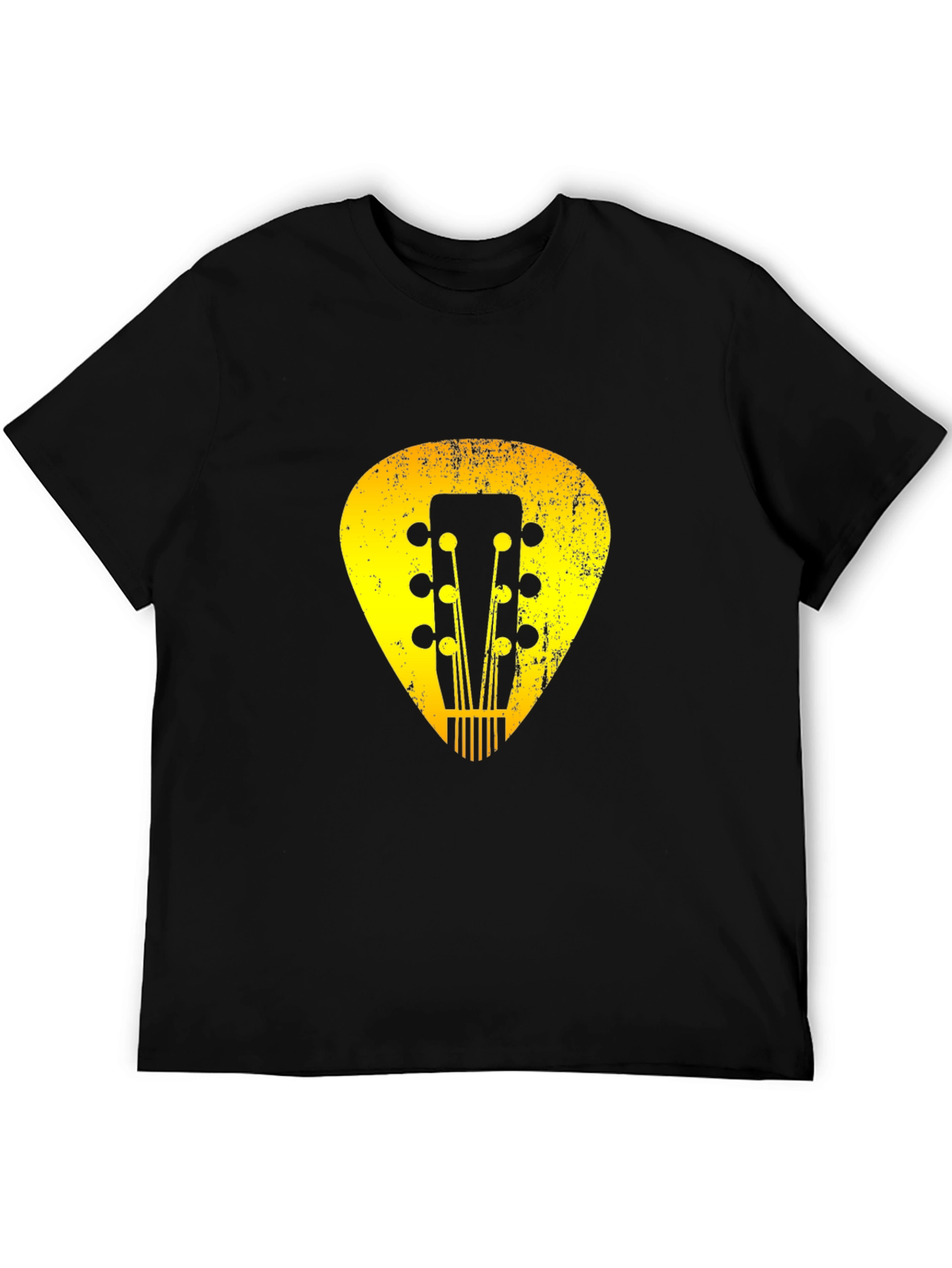 Guitar Pick Headstock Graphic Tee