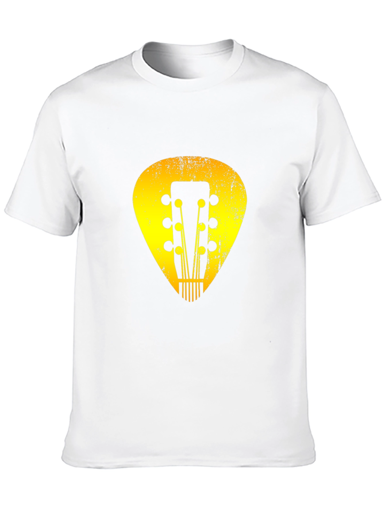 Guitar Pick Headstock Graphic Tee