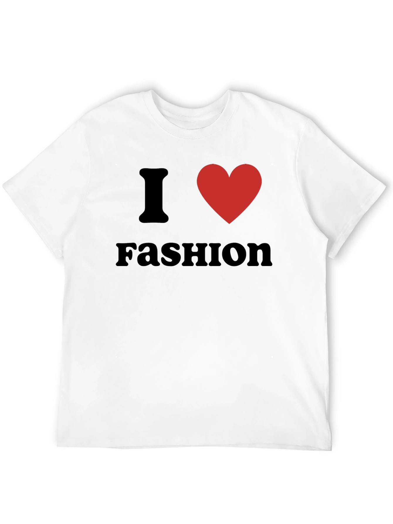 I Heart Fashion Black Tee Shirt