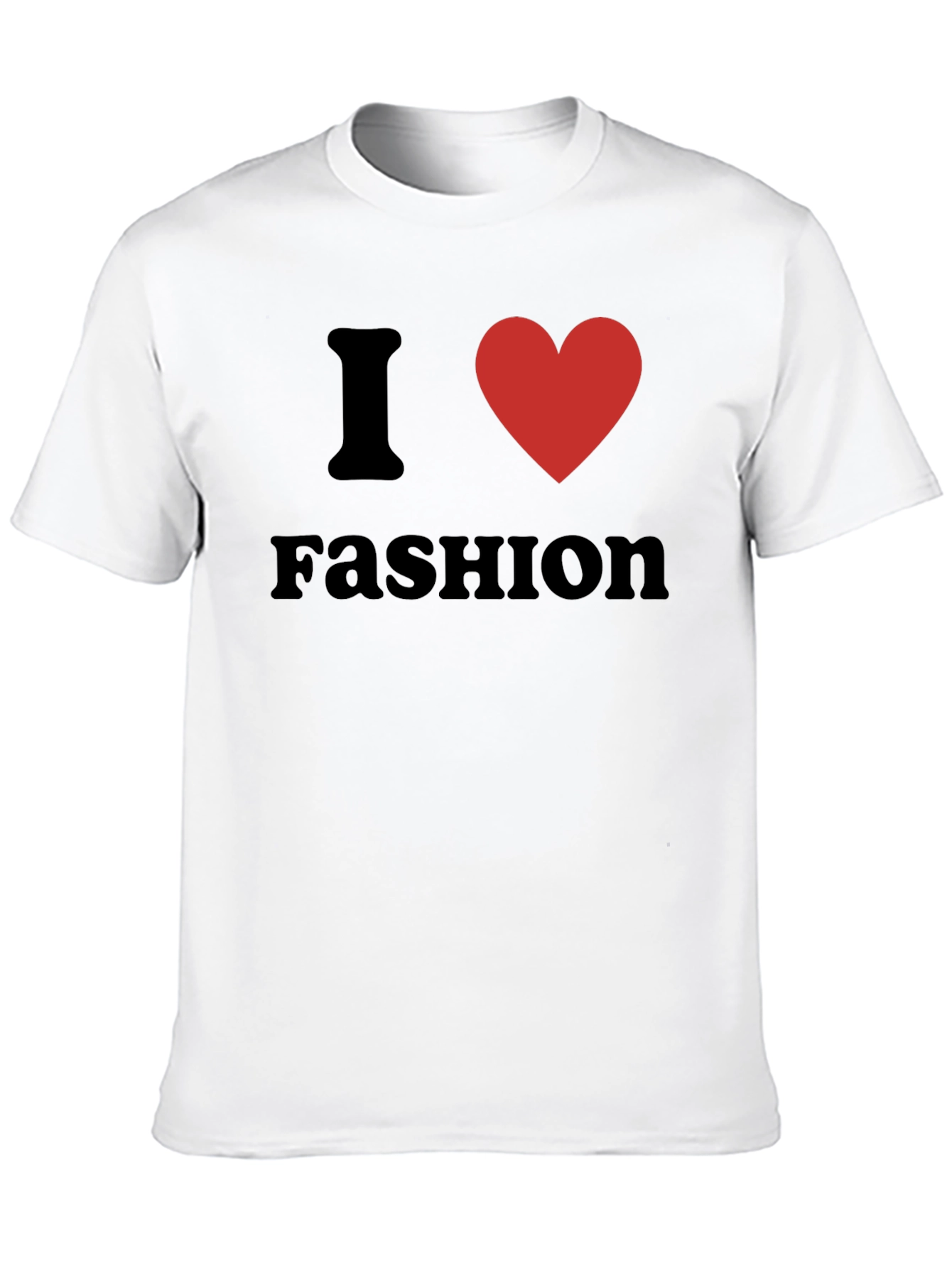 I Heart Fashion Black Tee Shirt