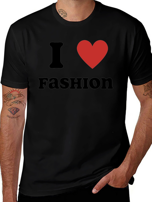 I Heart Fashion Black Tee Shirt