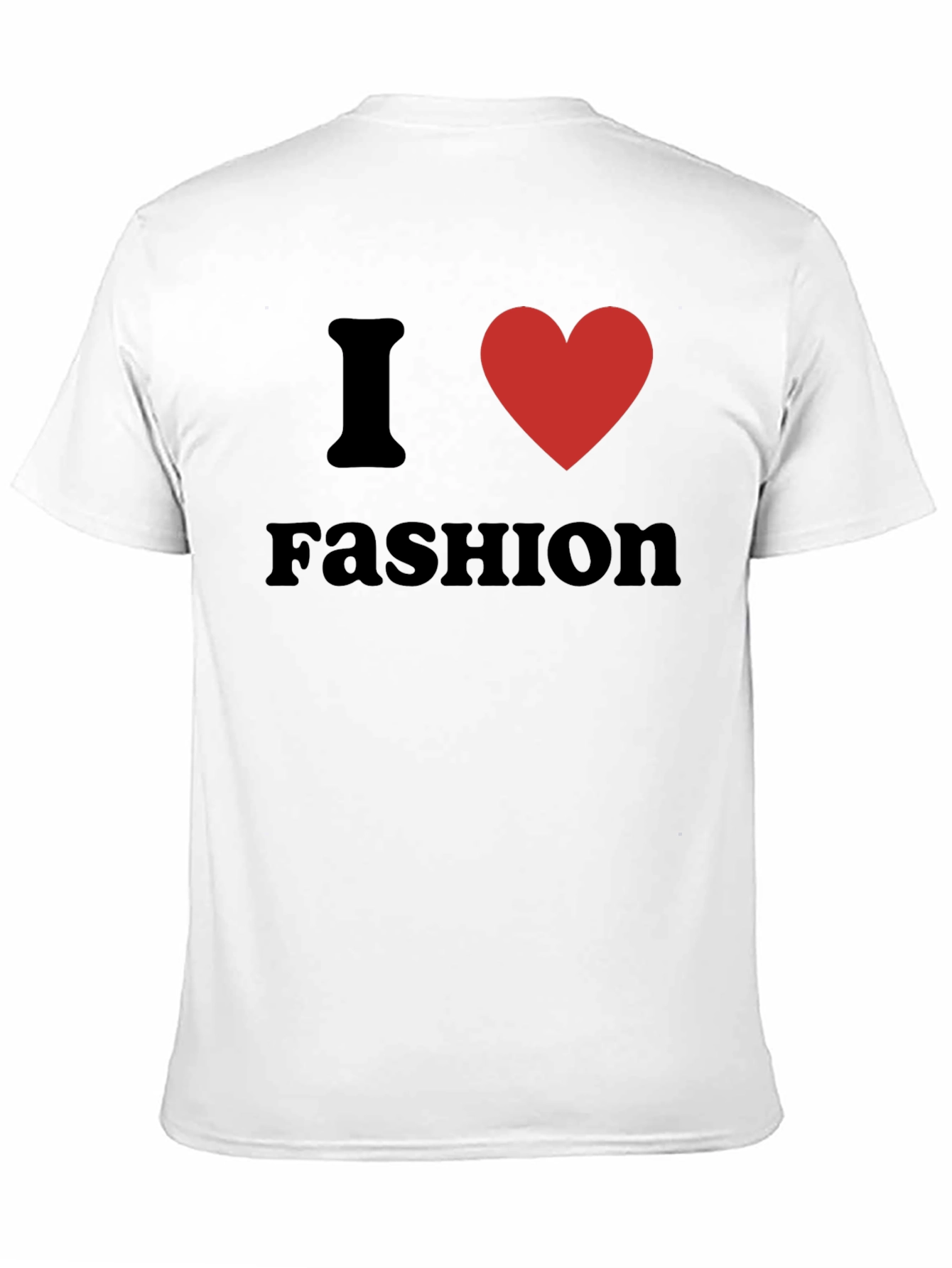 I Heart Fashion Black Tee Shirt