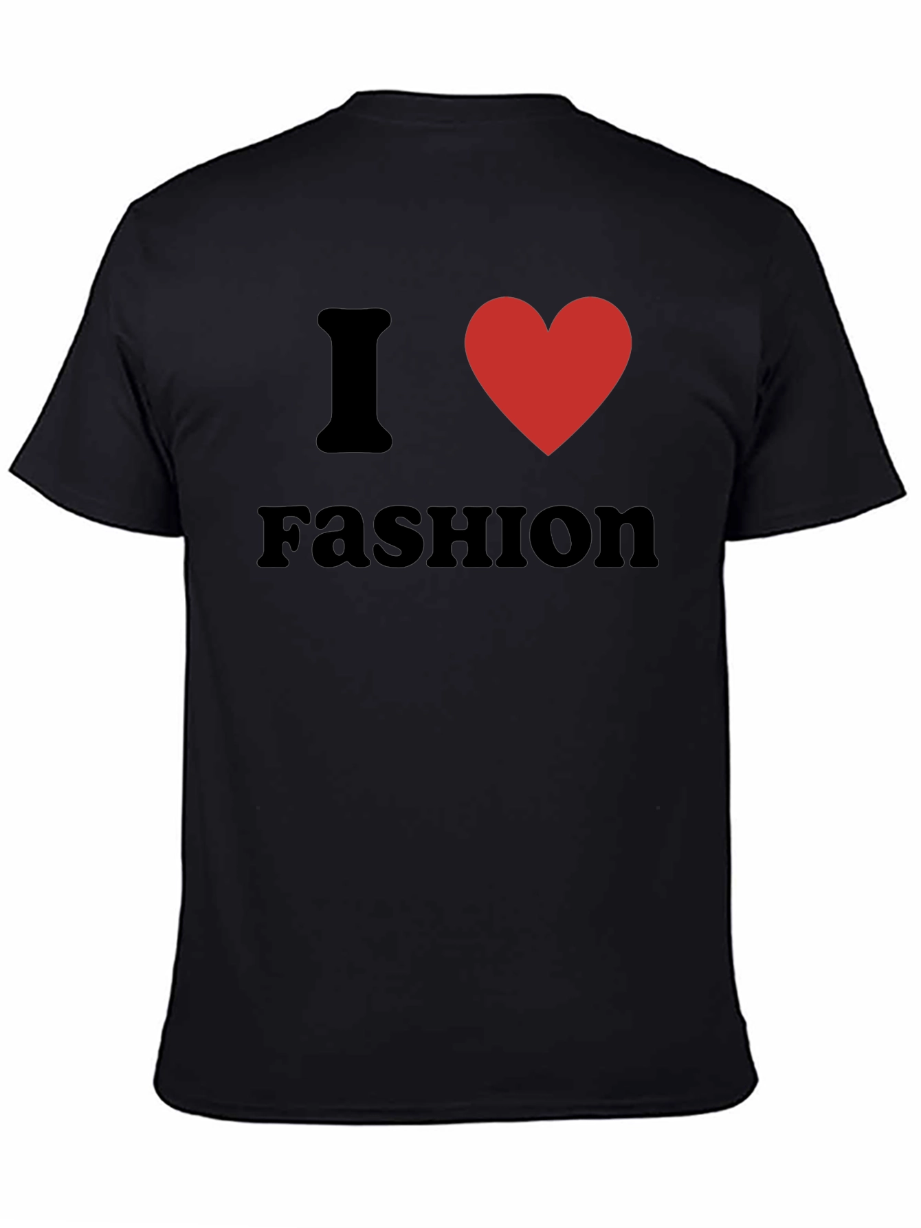 I Heart Fashion Black Tee Shirt