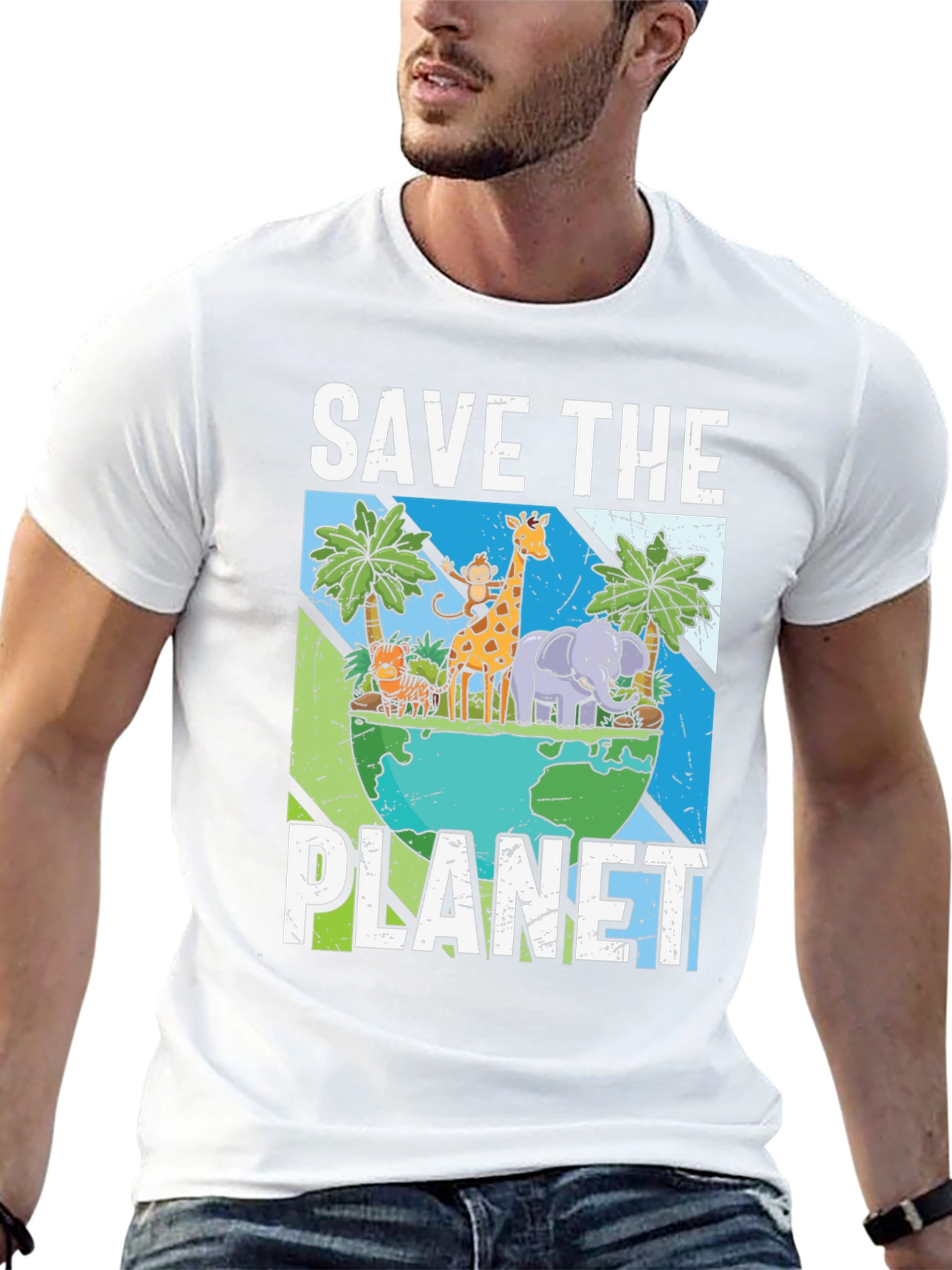 Save The Planet Graphic T-Shirt