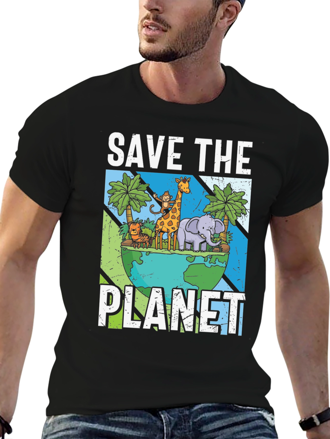 Save The Planet Graphic T-Shirt