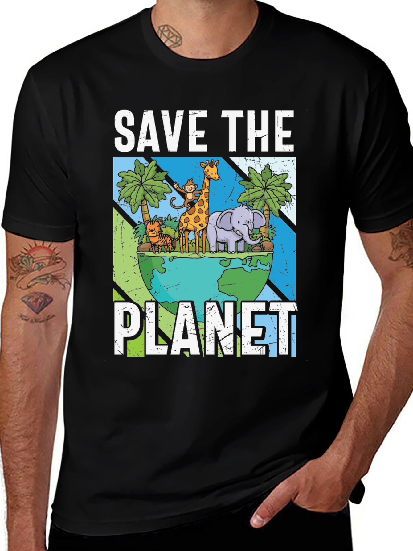 Save The Planet Graphic T-Shirt