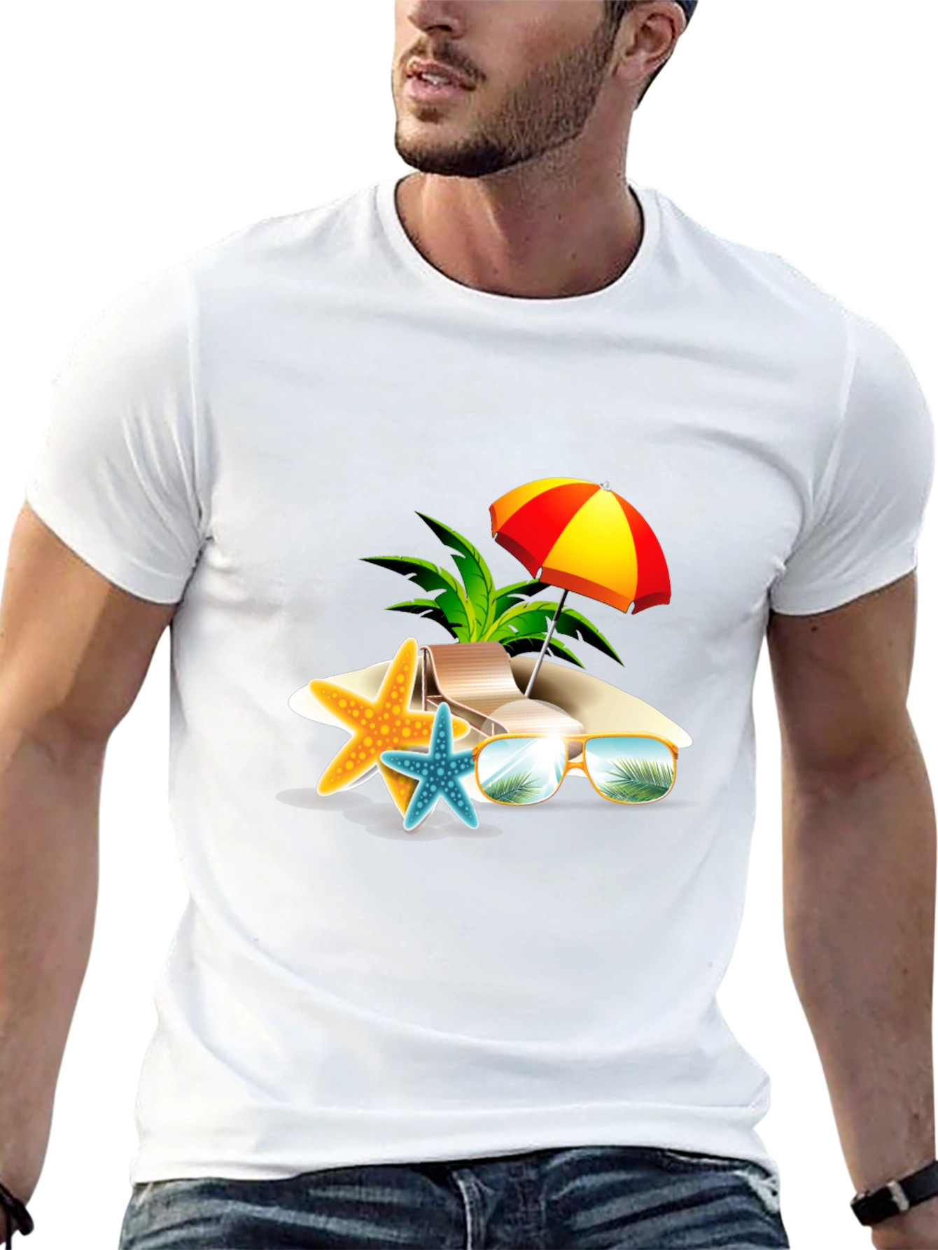 Beach Vibes Graphic Tee - Summer Ready!