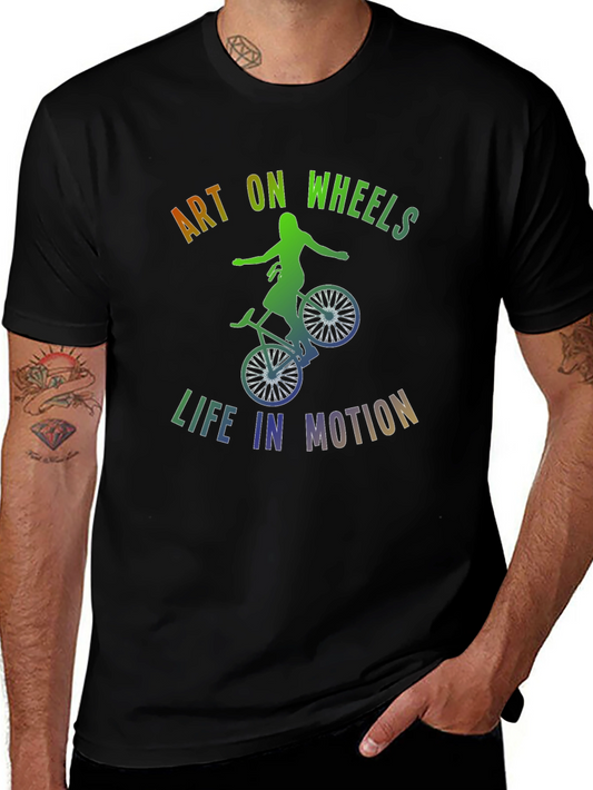 Art on Wheels T-Shirt - Life in Motion
