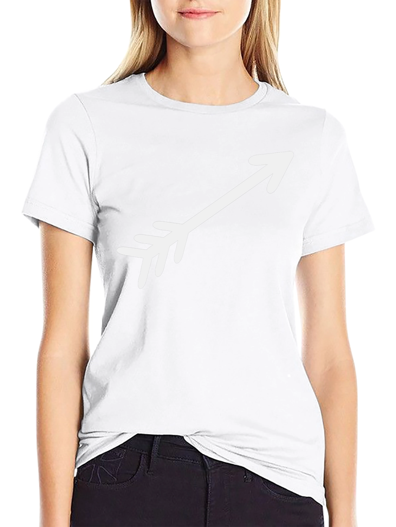 Arrow Graphic Tee - Black