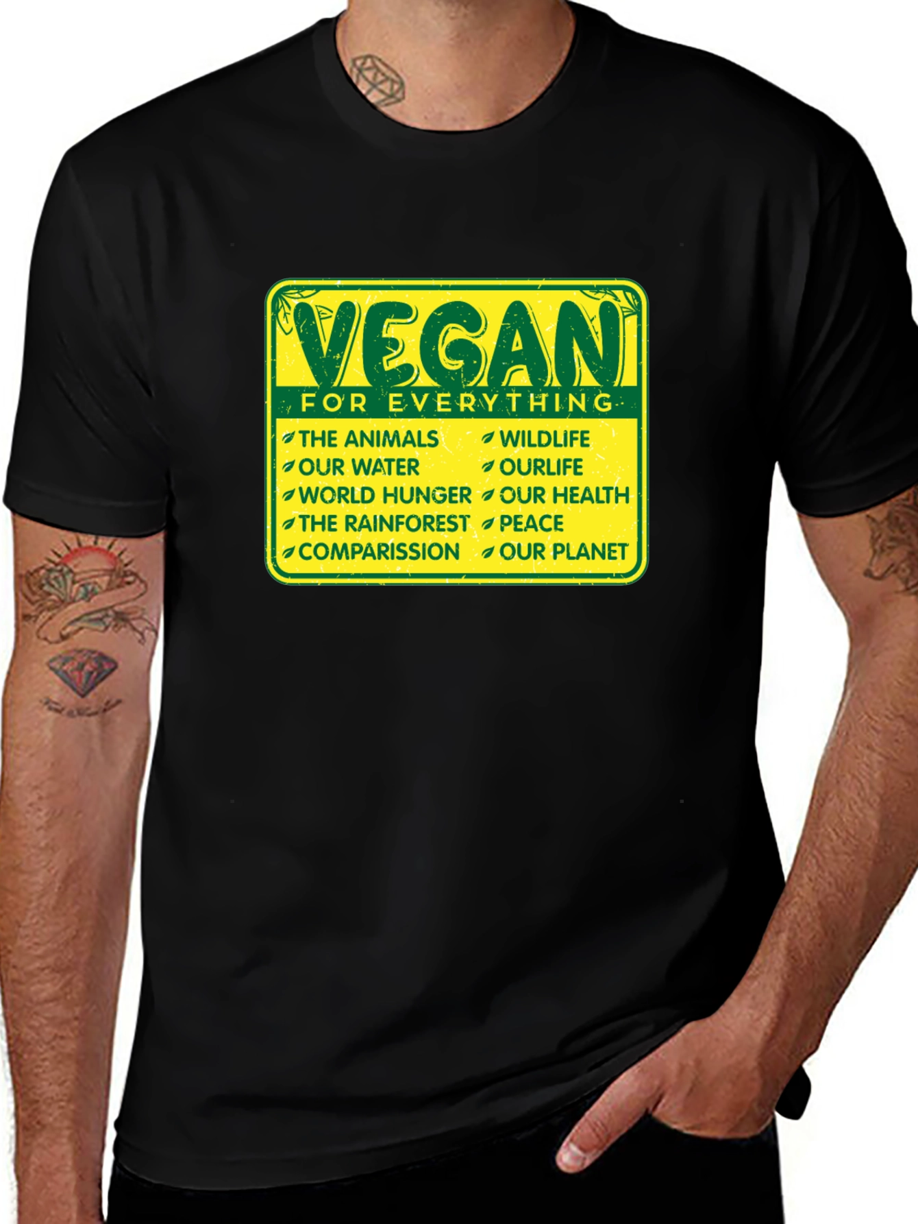 Vegan for Everything Graphic Tee