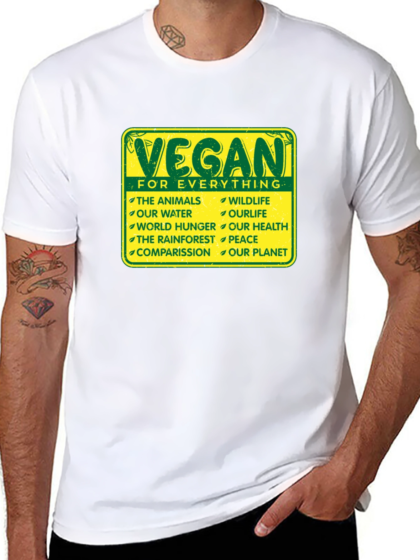 Vegan for Everything Graphic Tee