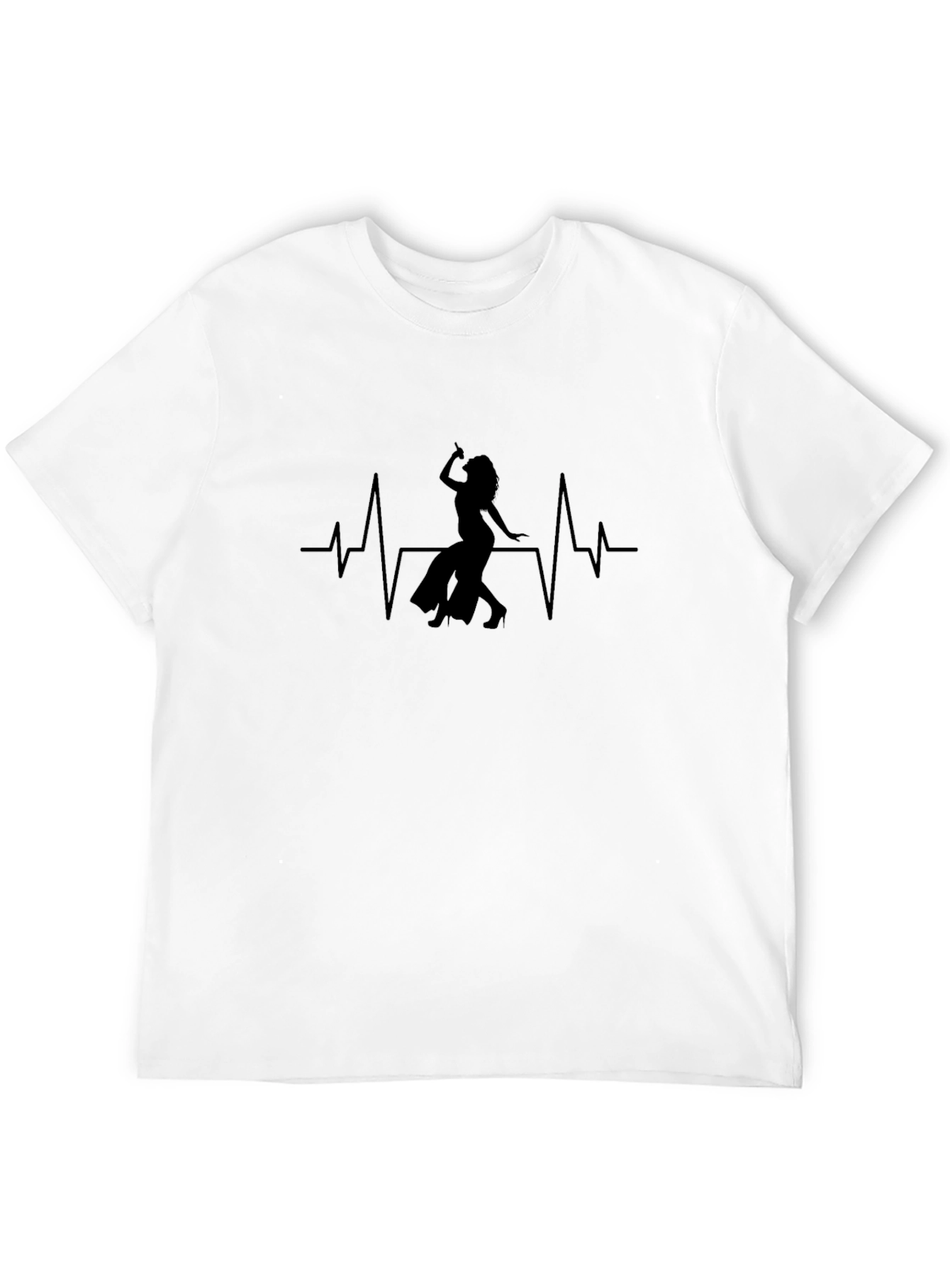 Belly Dance Heartbeat Tee - Cool Graphic T-Shirt