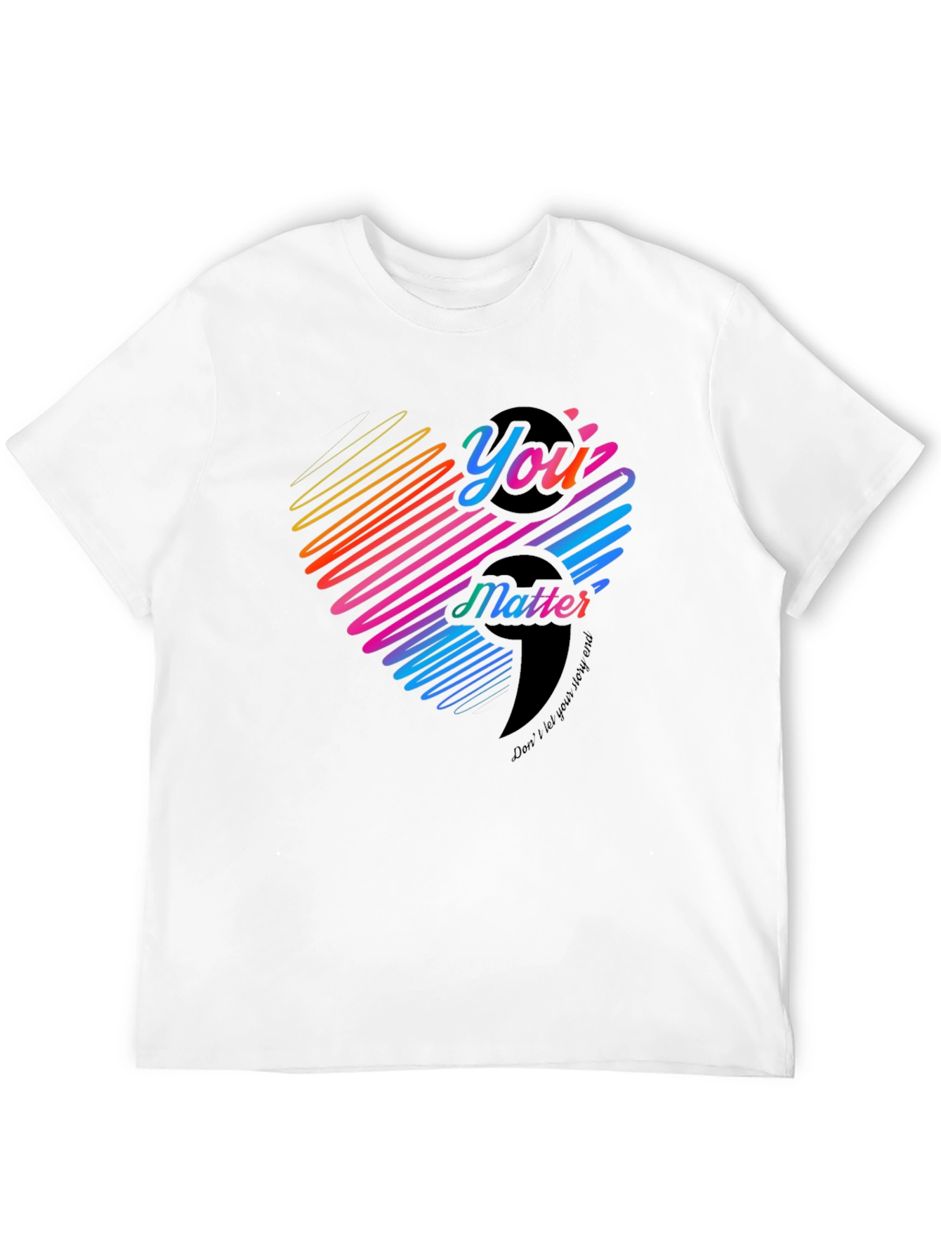 You Matter Semicolon Graphic Tee