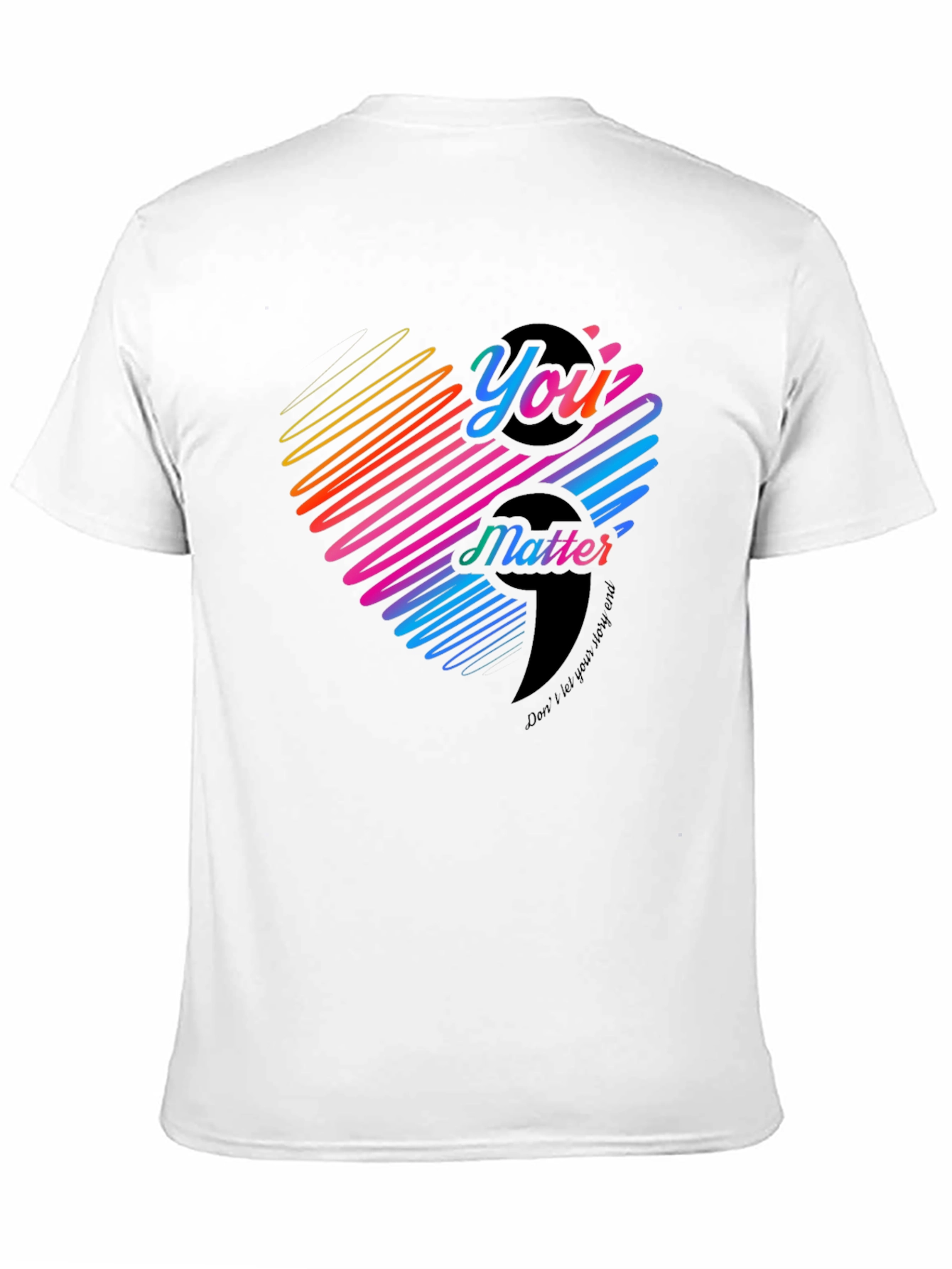 You Matter Semicolon Graphic Tee