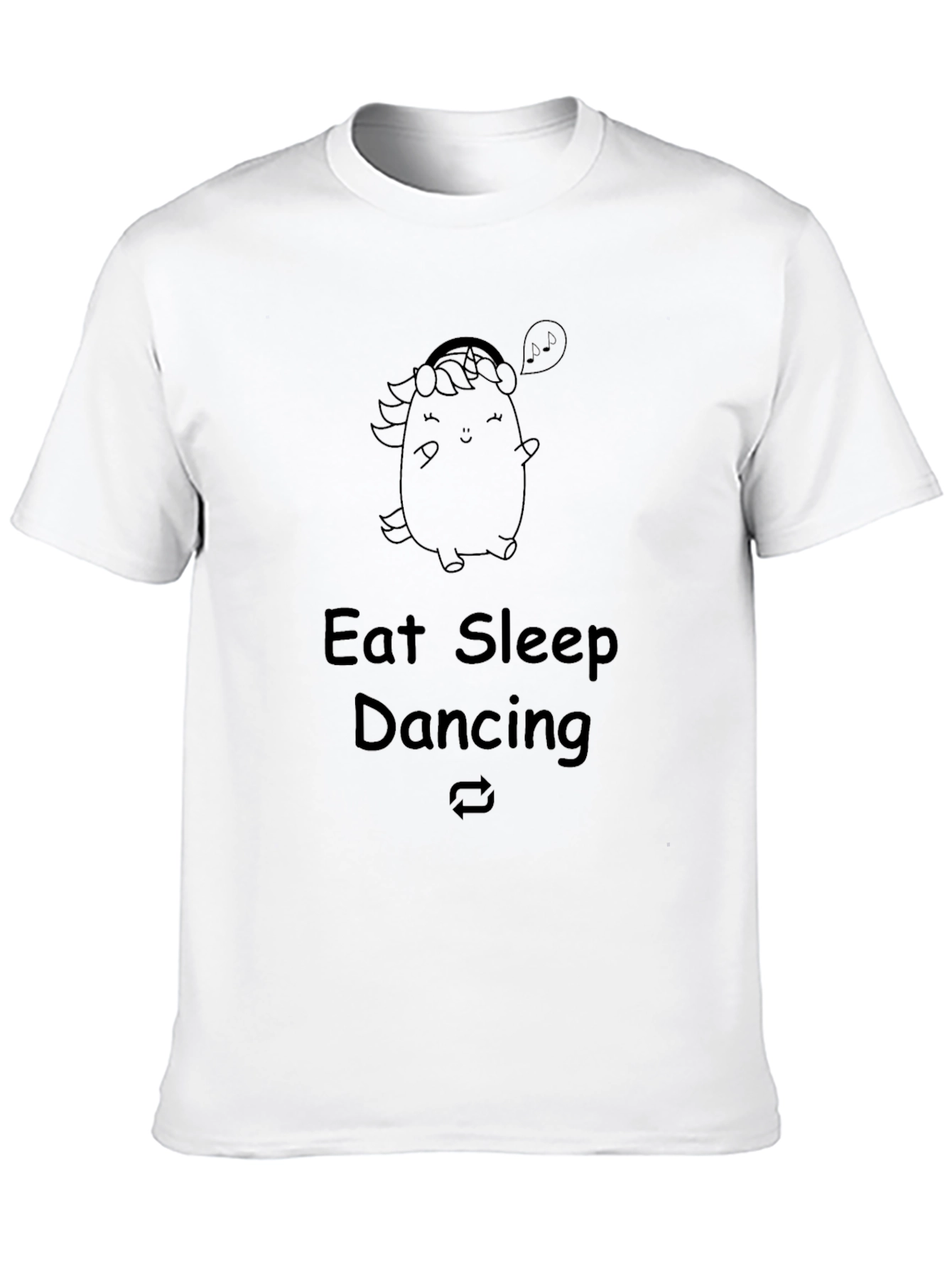 Eat Sleep Dancing T-Shirt Cute Graphic Tee