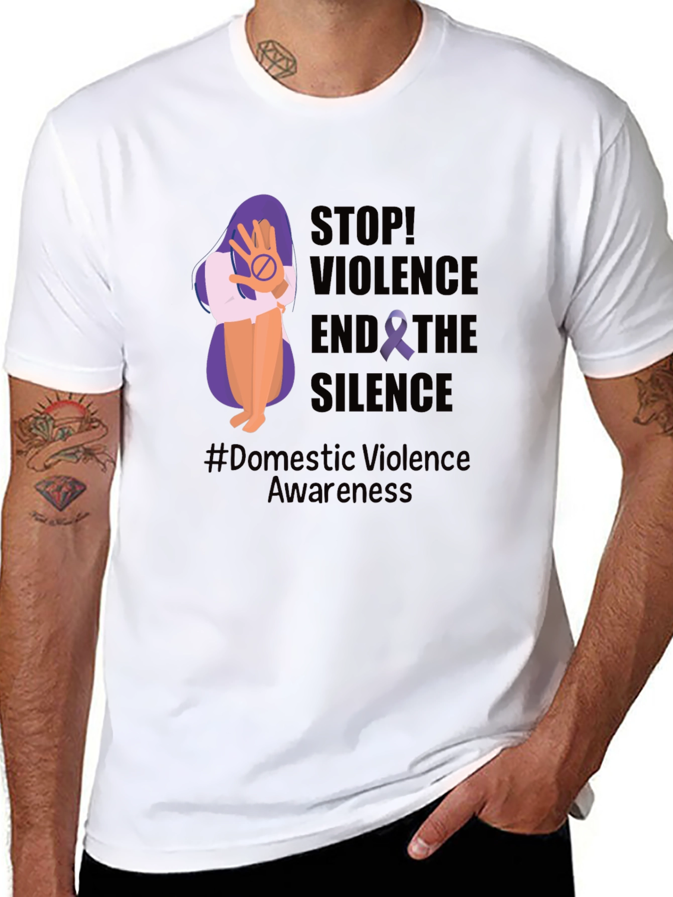 Stop Violence Awareness T-Shirt