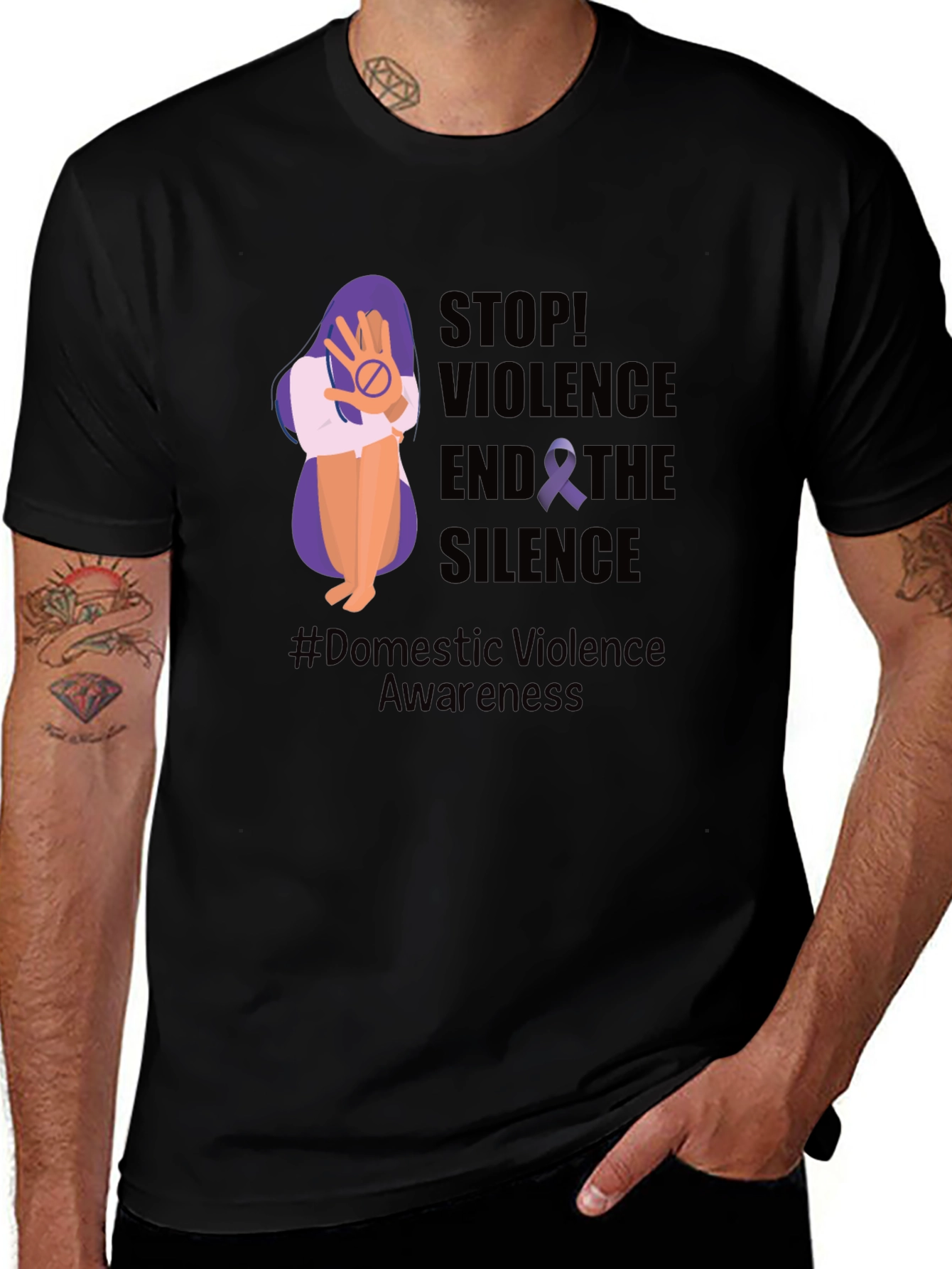 Stop Violence Awareness T-Shirt