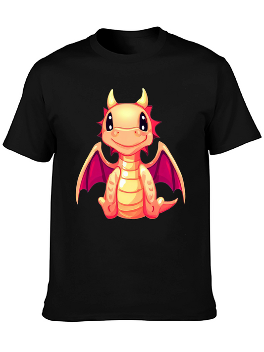 Cute Dragon Graphic T-Shirt - Whimsical Style