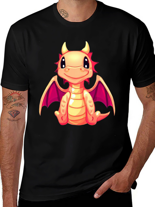 Cute Dragon Graphic T-Shirt - Whimsical Style