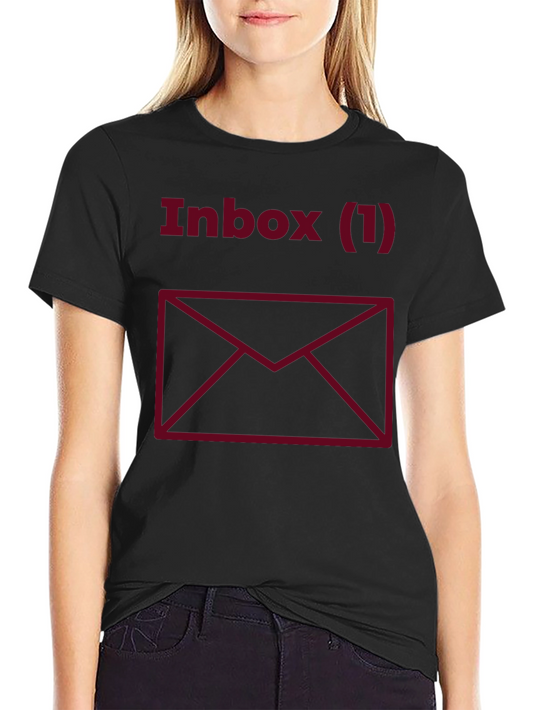 Inbox (1) T-Shirt - Funny Email Message Tee
