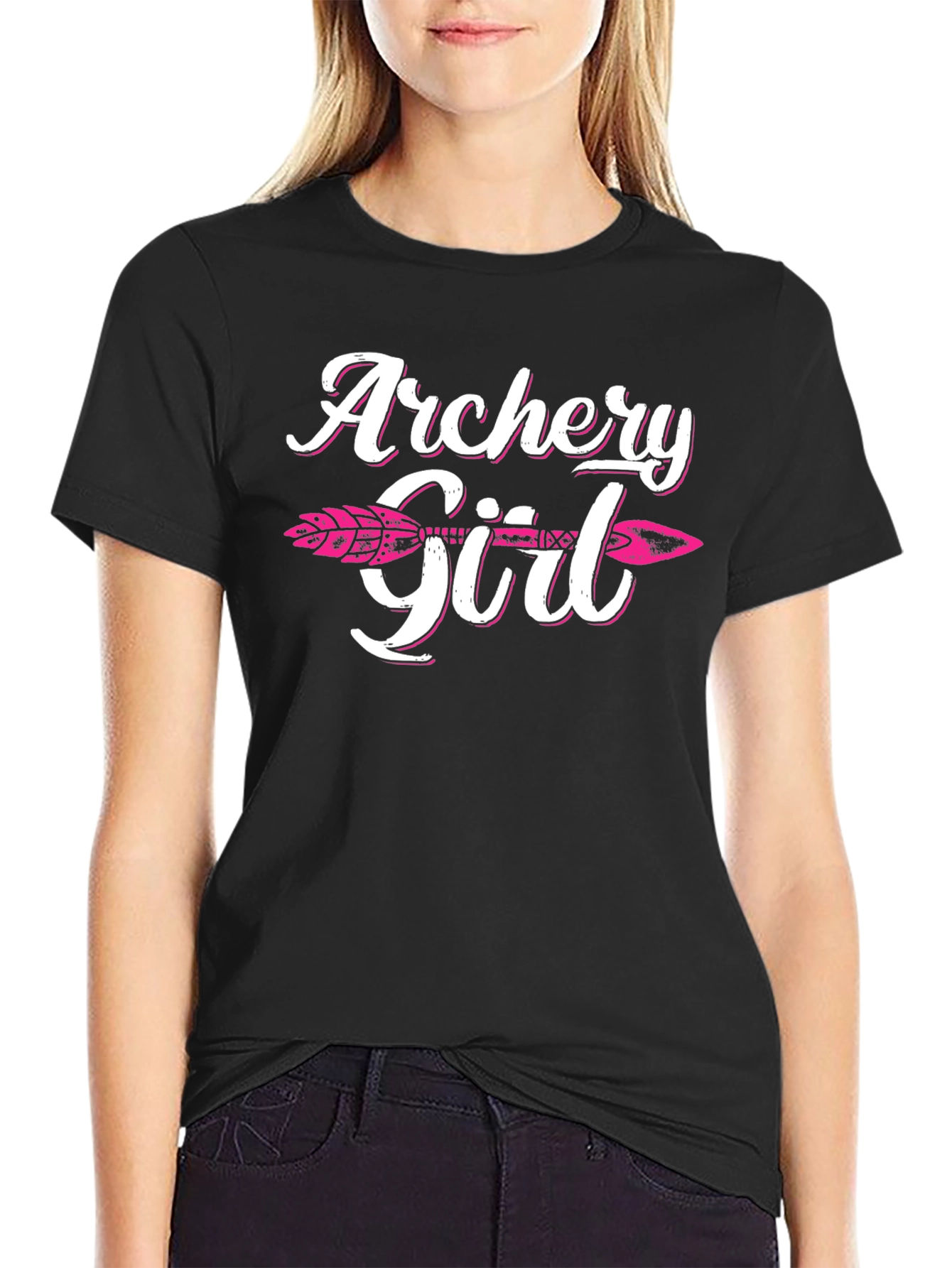 Archery Girl T-Shirt - Bow & Arrow Tee