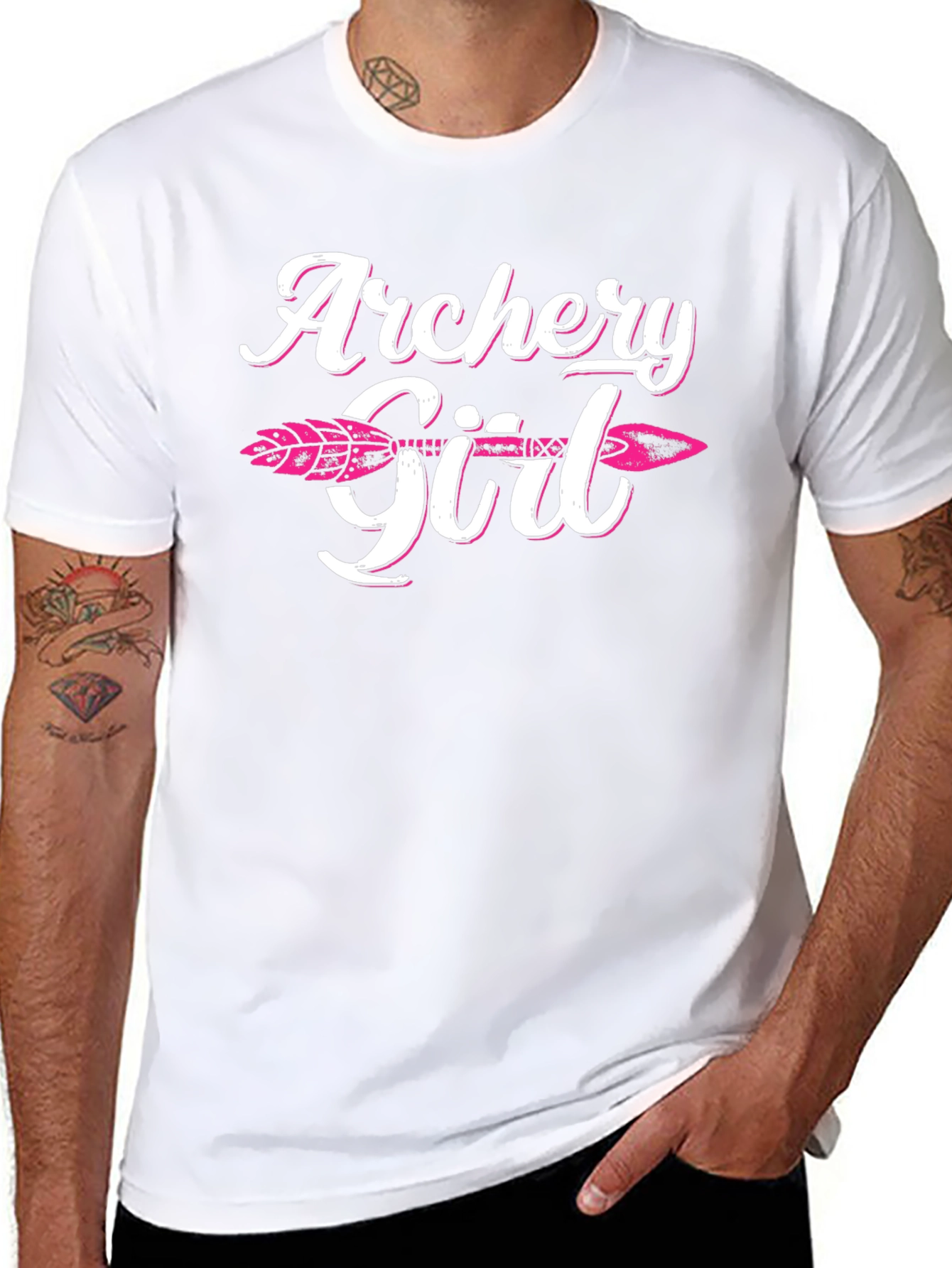 Archery Girl T-Shirt - Bow & Arrow Tee