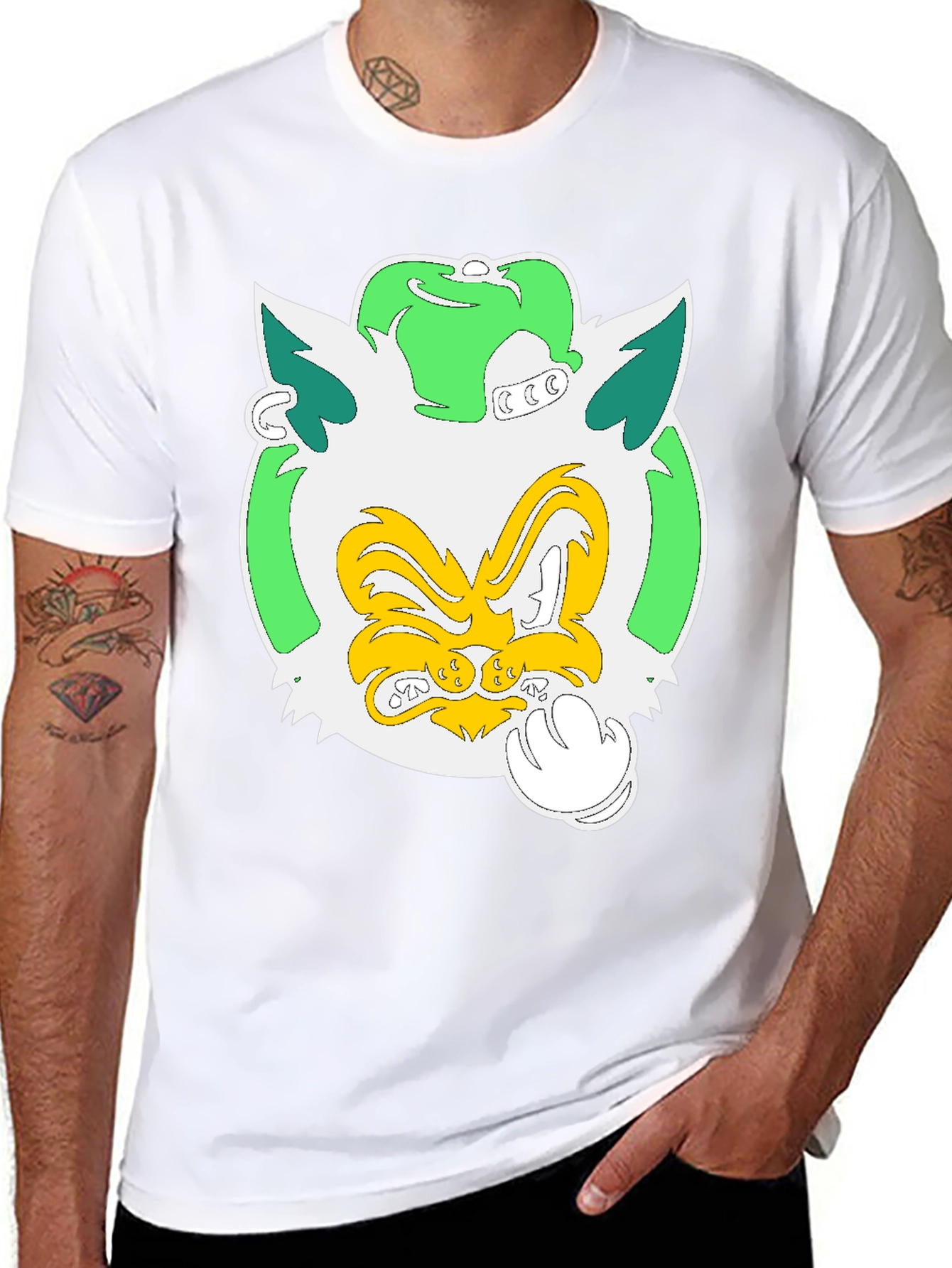 Cartoon Fox T-Shirt