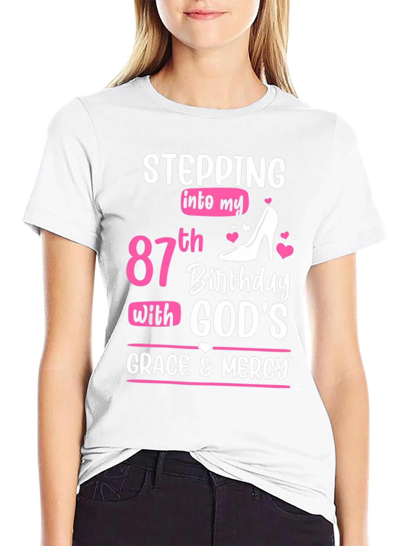 Stepping Into My 87th Birthday T-Shirt