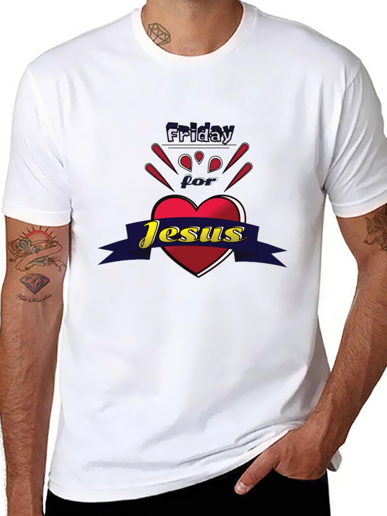 Friday for Jesus T-Shirt - Christian Apparel
