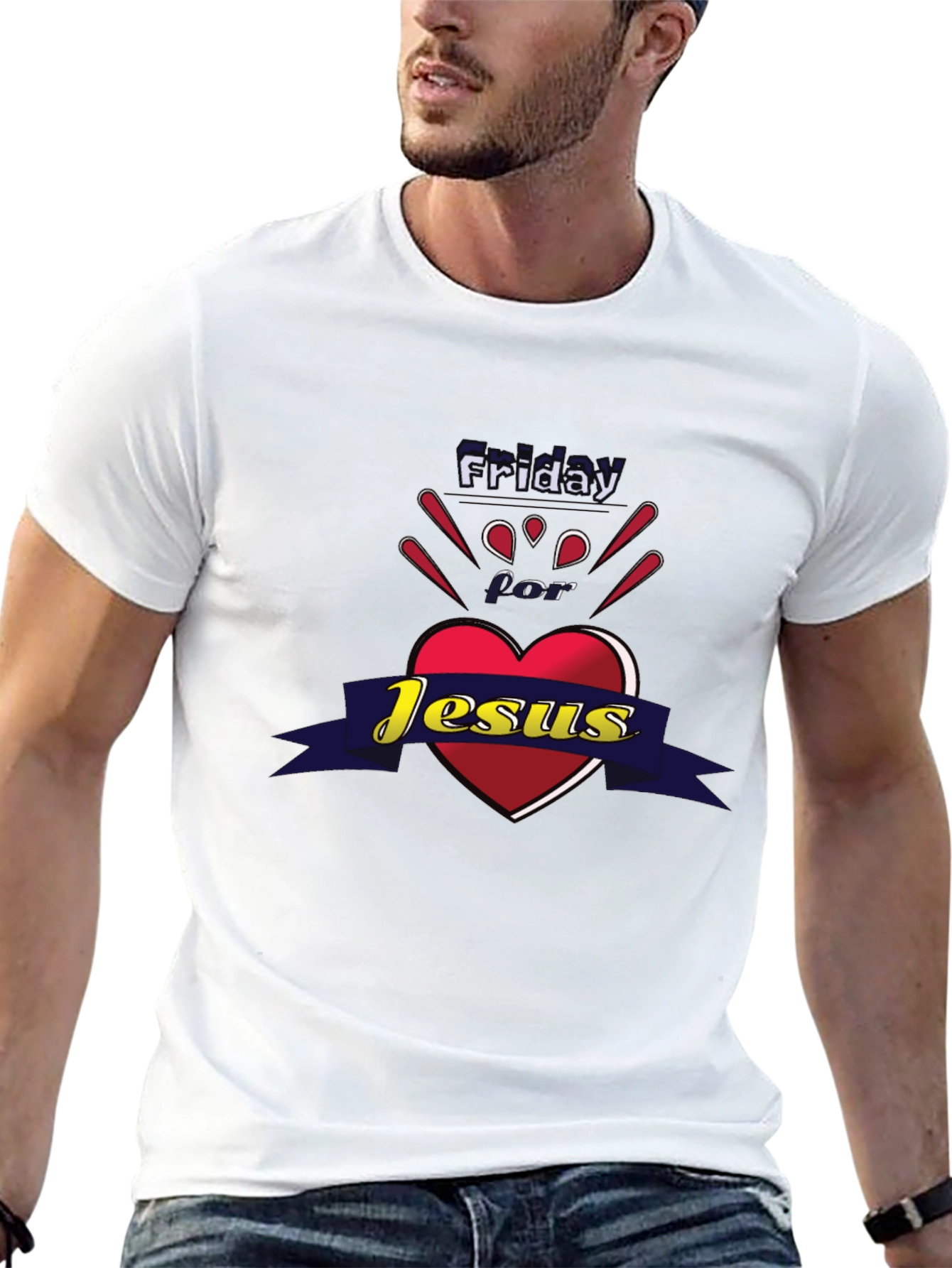 Friday for Jesus T-Shirt - Christian Apparel