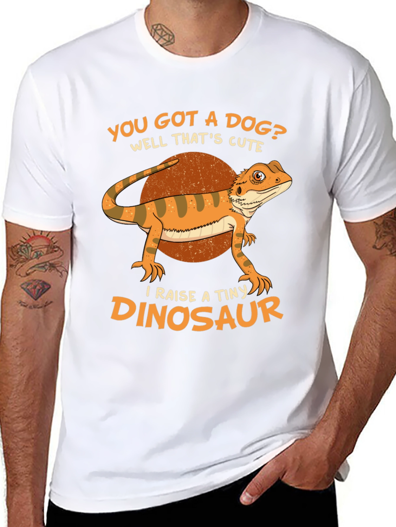 I Raise A Tiny Dinosaur T-Shirt