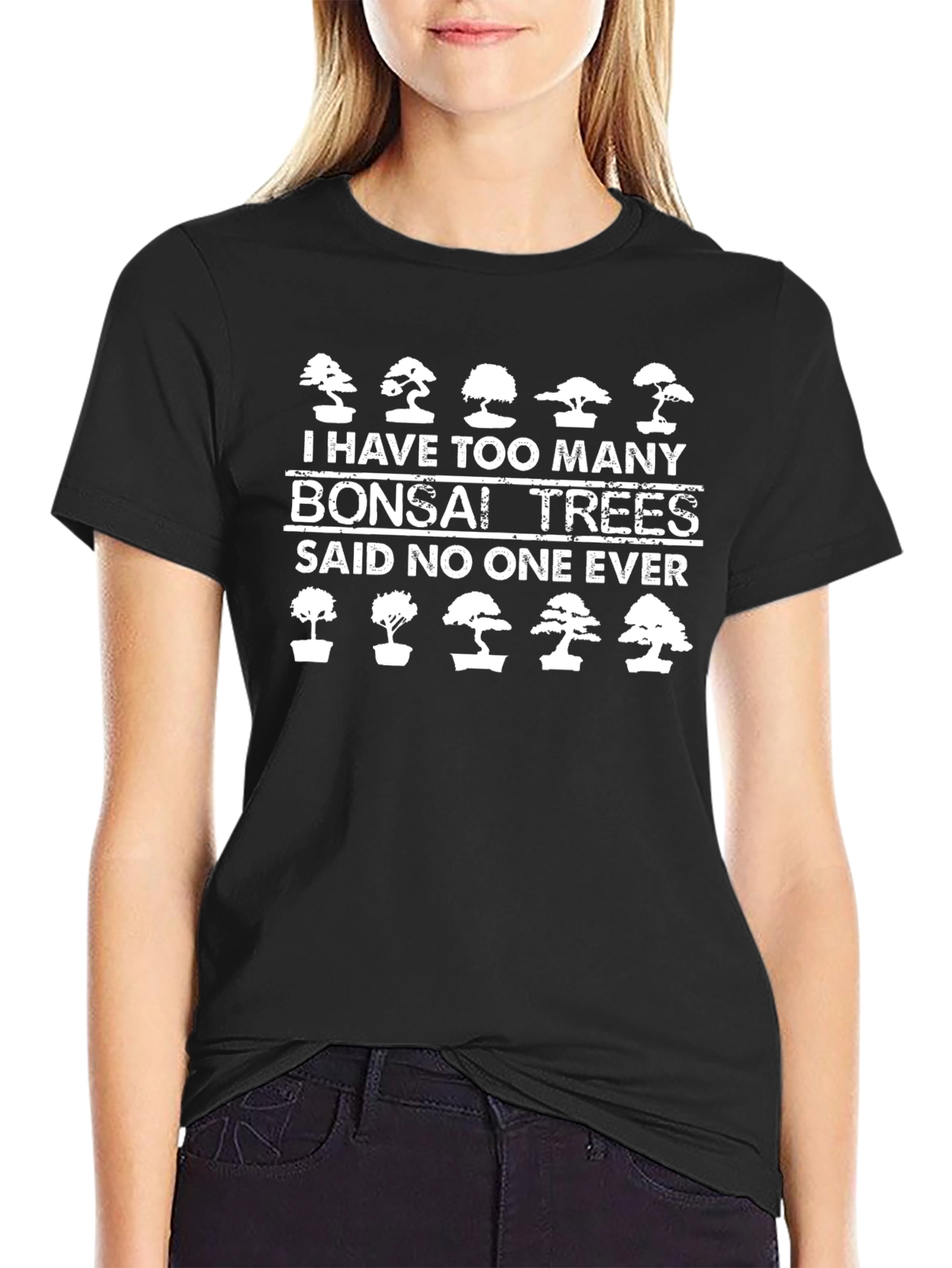 Bonsai Tree Graphic T-Shirt - I Have Too Many