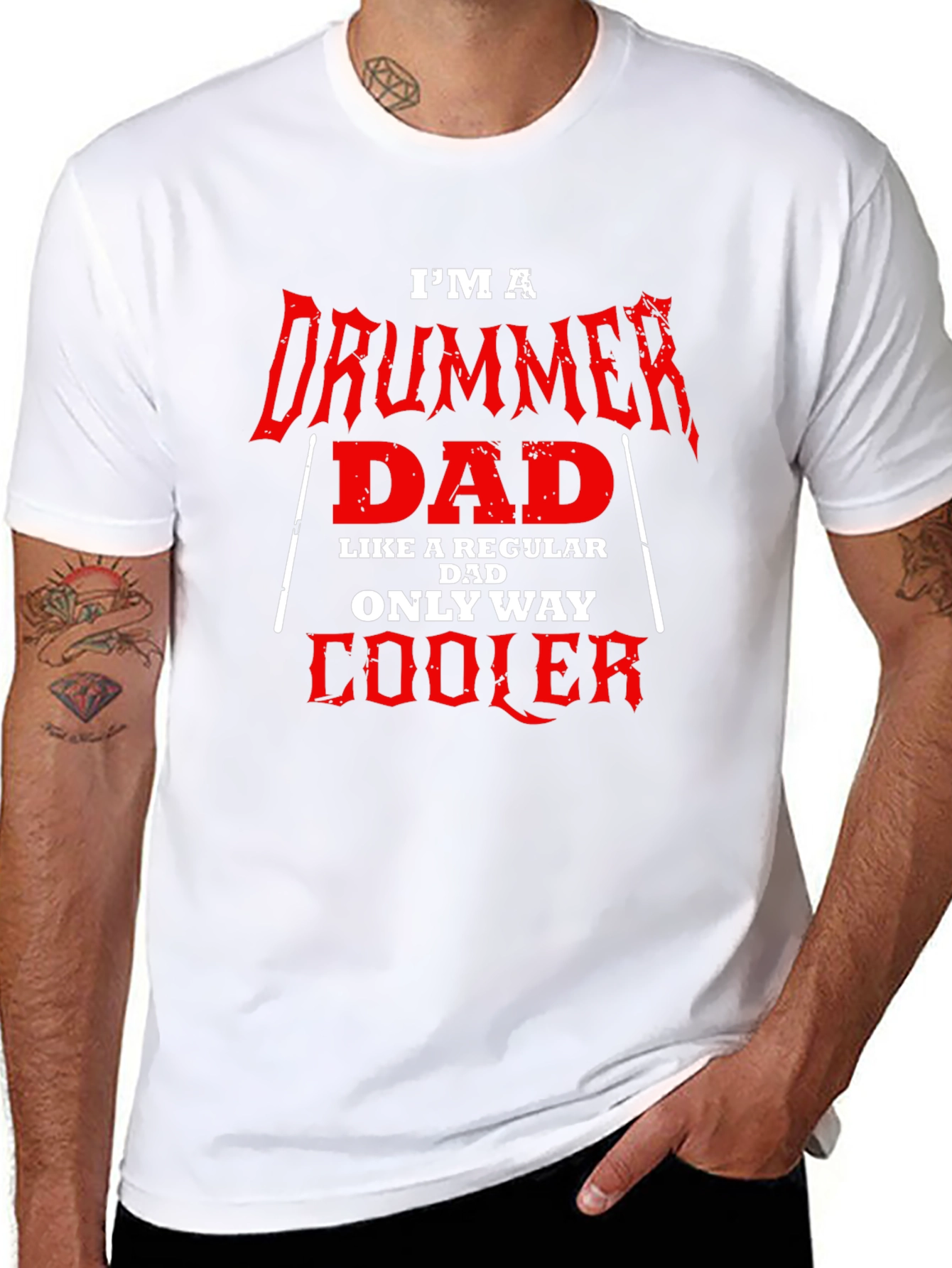Im a Drummer Dad T-Shirt