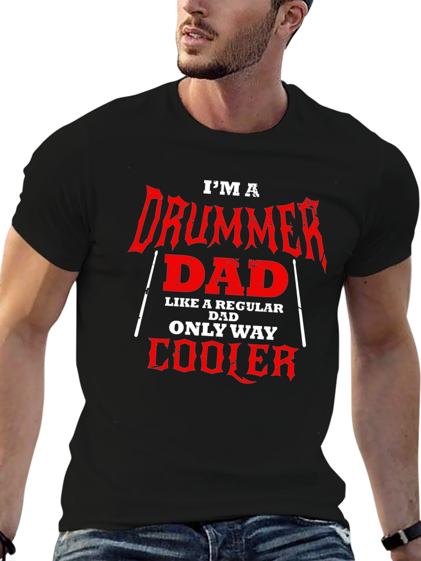 Im a Drummer Dad T-Shirt