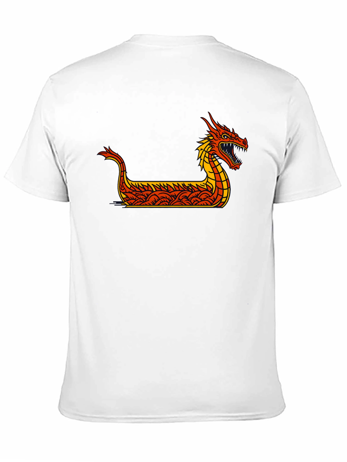 Dragon Boat Graphic Tee - Black