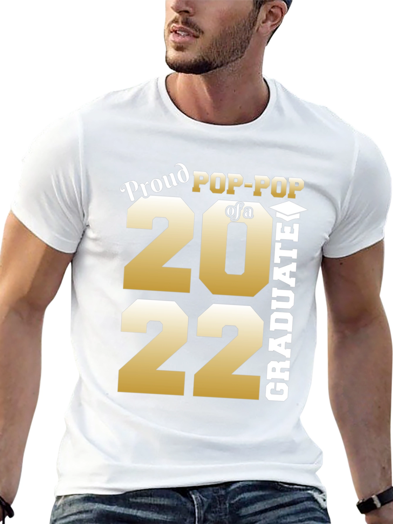 Proud Pop-Pop 2022 Graduate T-Shirt