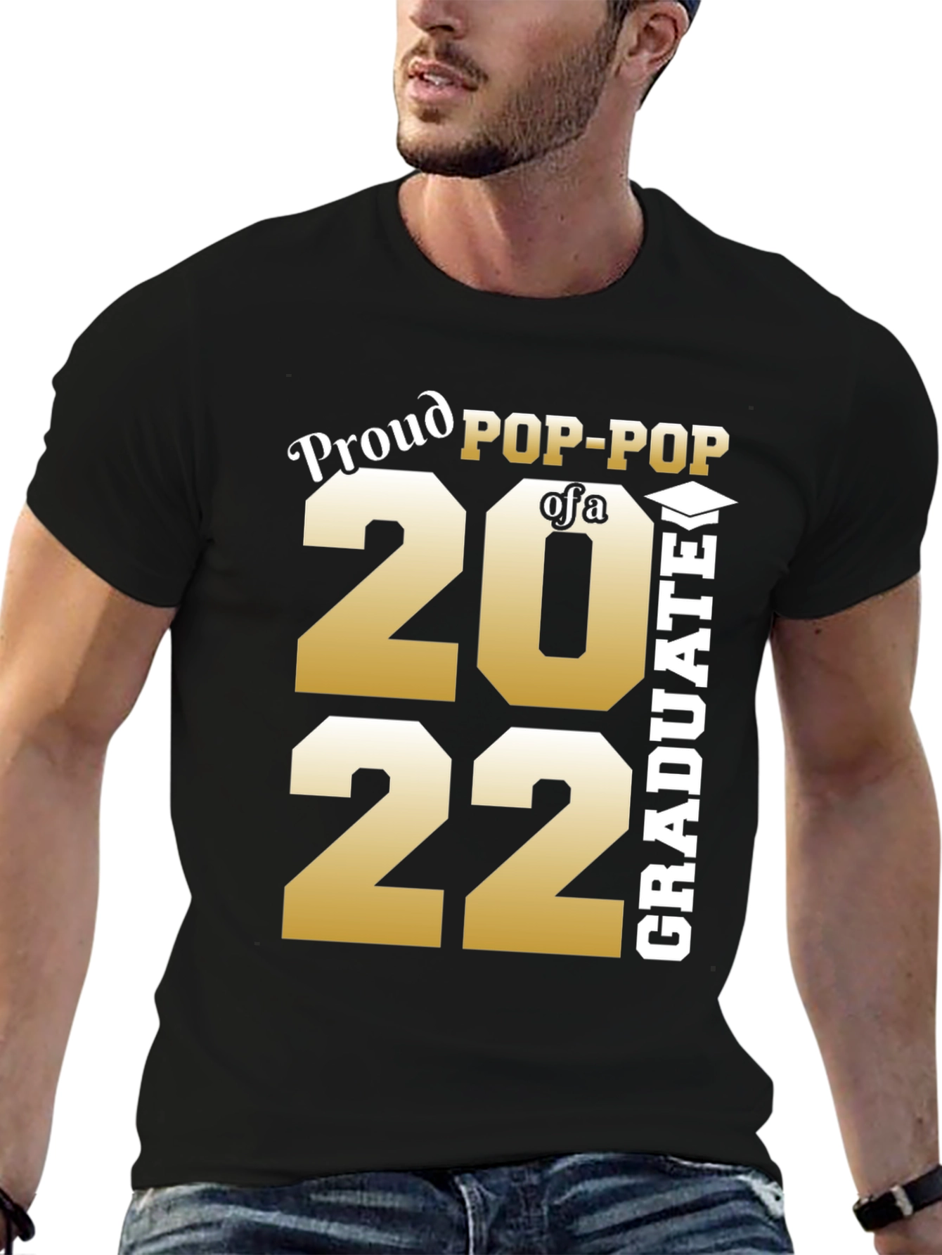 Proud Pop-Pop 2022 Graduate T-Shirt