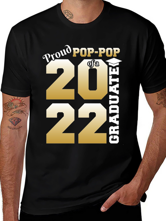 Proud Pop-Pop 2022 Graduate T-Shirt