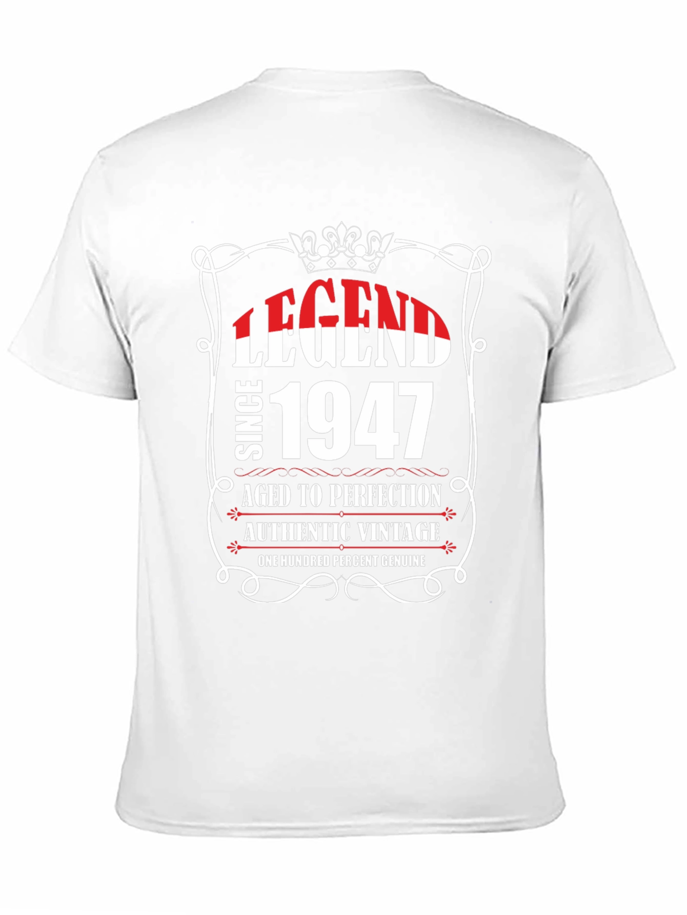 Legend Since 1947 Black Graphic T-Shirt