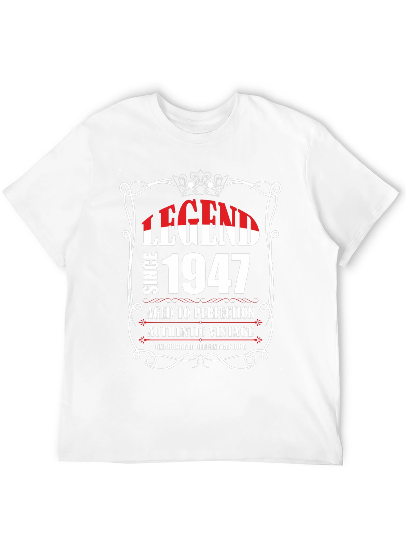 Legend Since 1947 Black Graphic T-Shirt