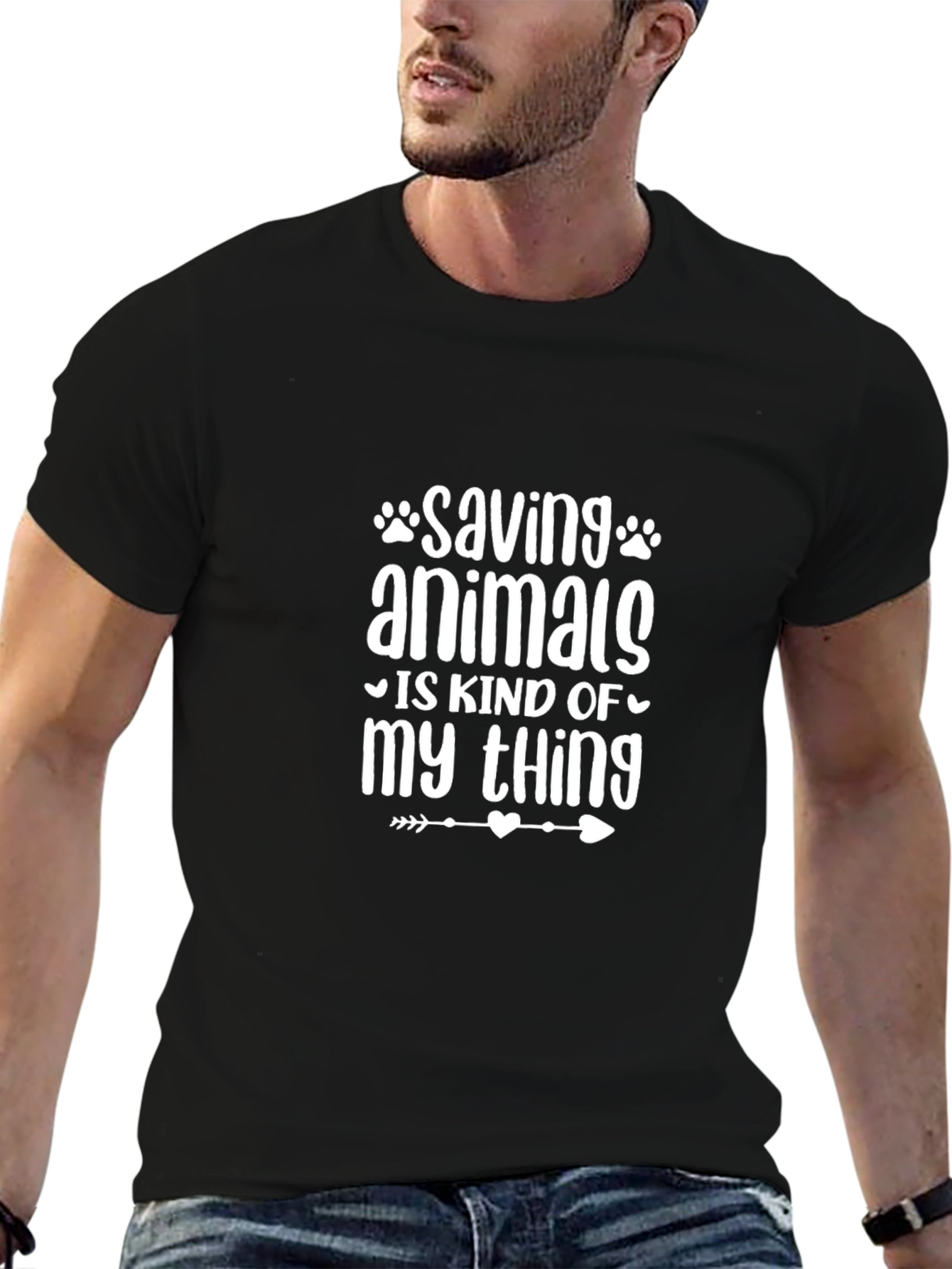 Saving Animals Is My Thing Graphic Tee