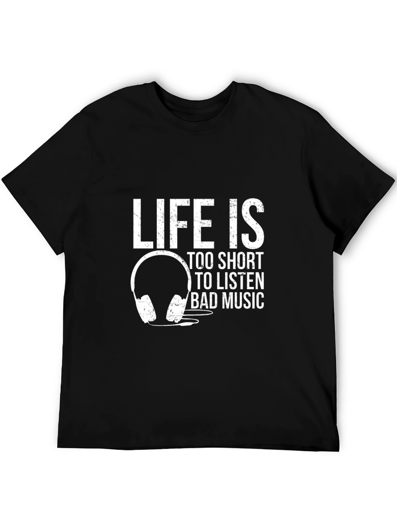 Life Is Too Short Music T-Shirt