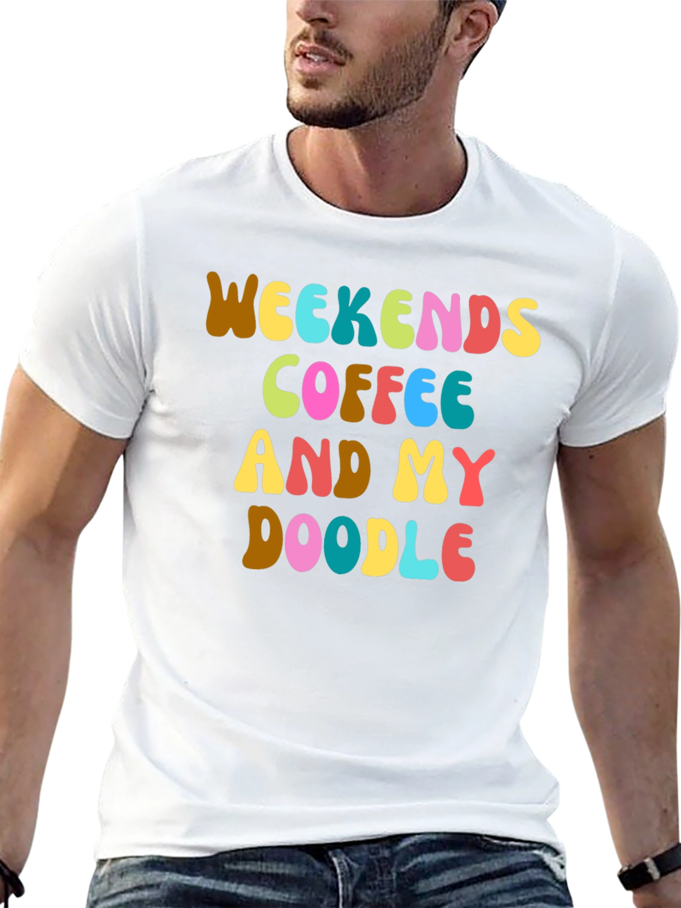 Weekends Coffee and My Doodle Graphic T-Shirt