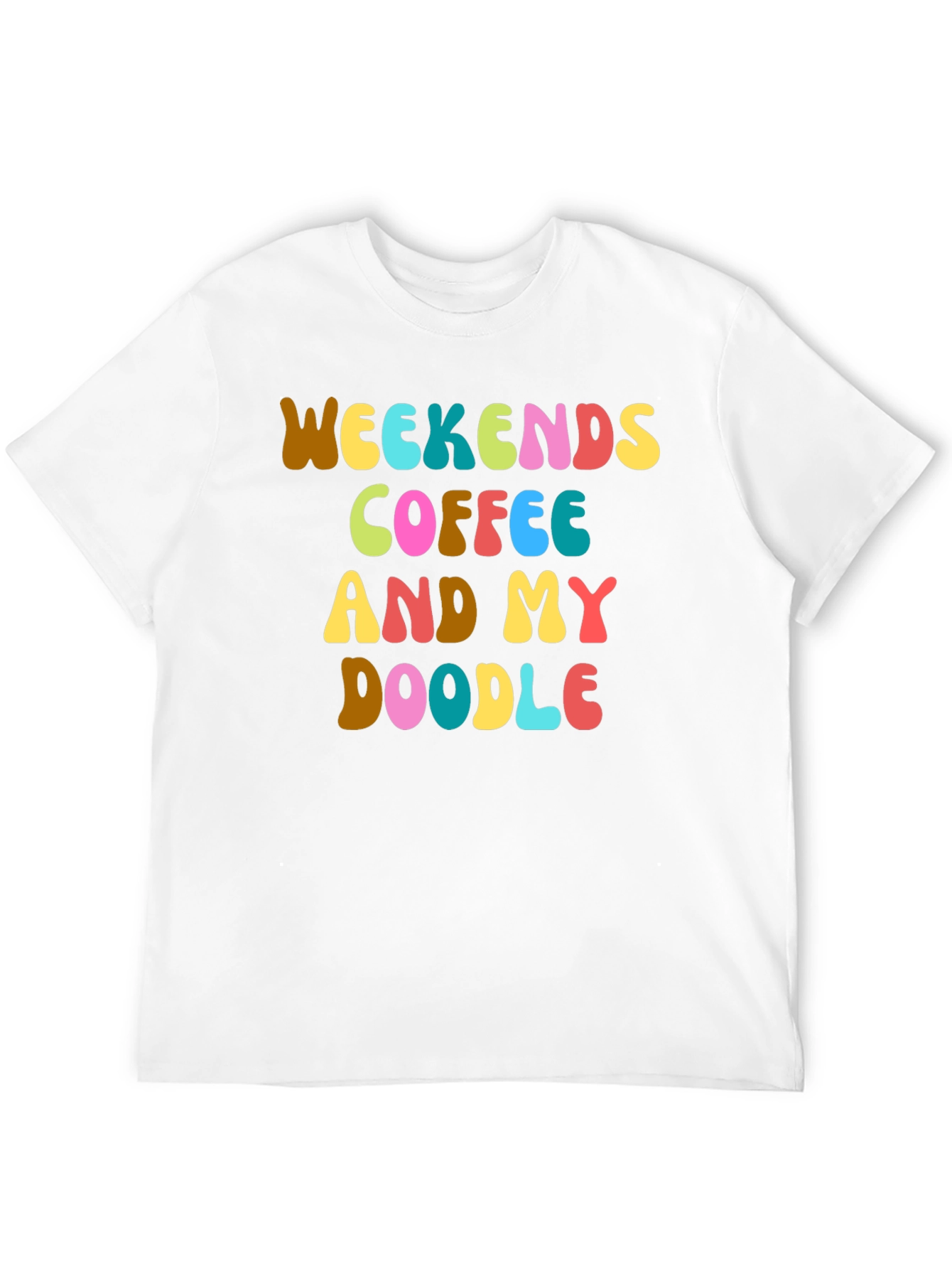 Weekends Coffee and My Doodle Graphic T-Shirt