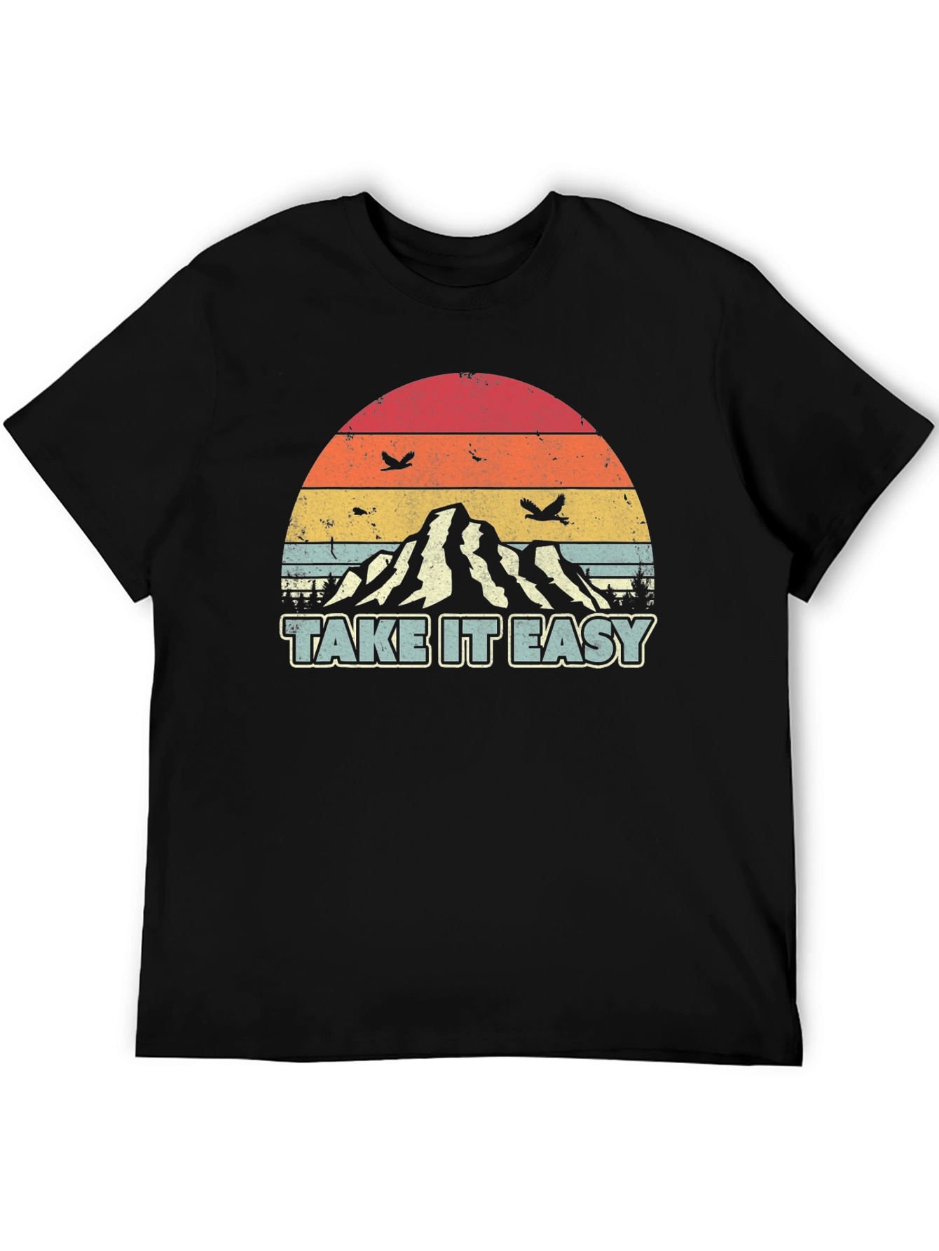 Take It Easy Retro Graphic Tee