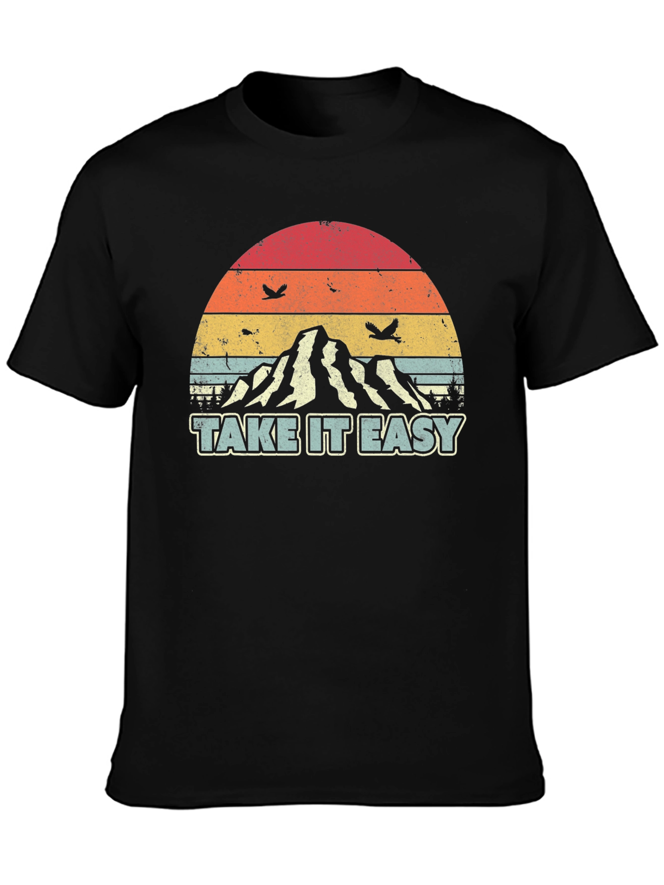 Take It Easy Retro Graphic Tee
