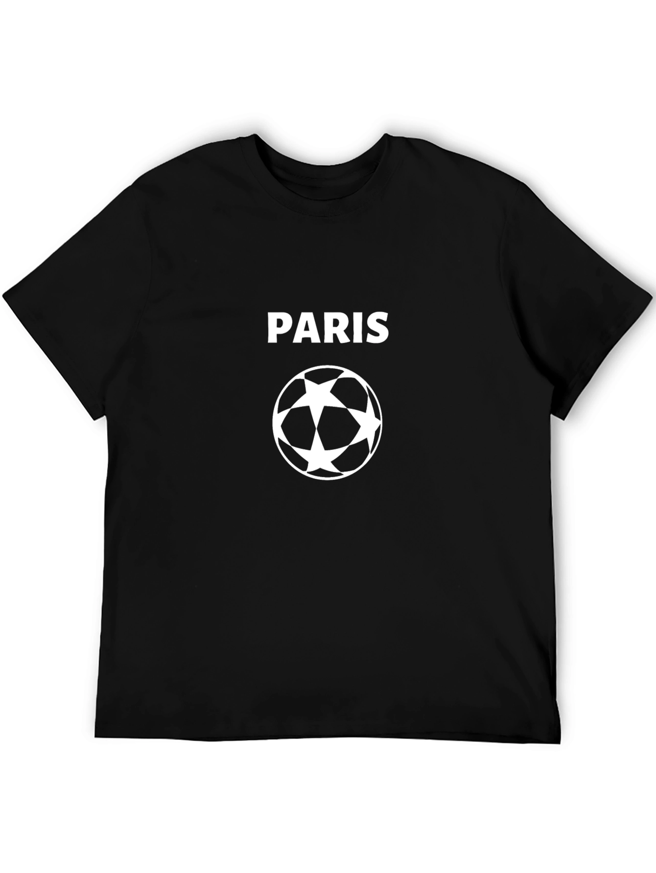 Paris Soccer Ball Graphic T-Shirt