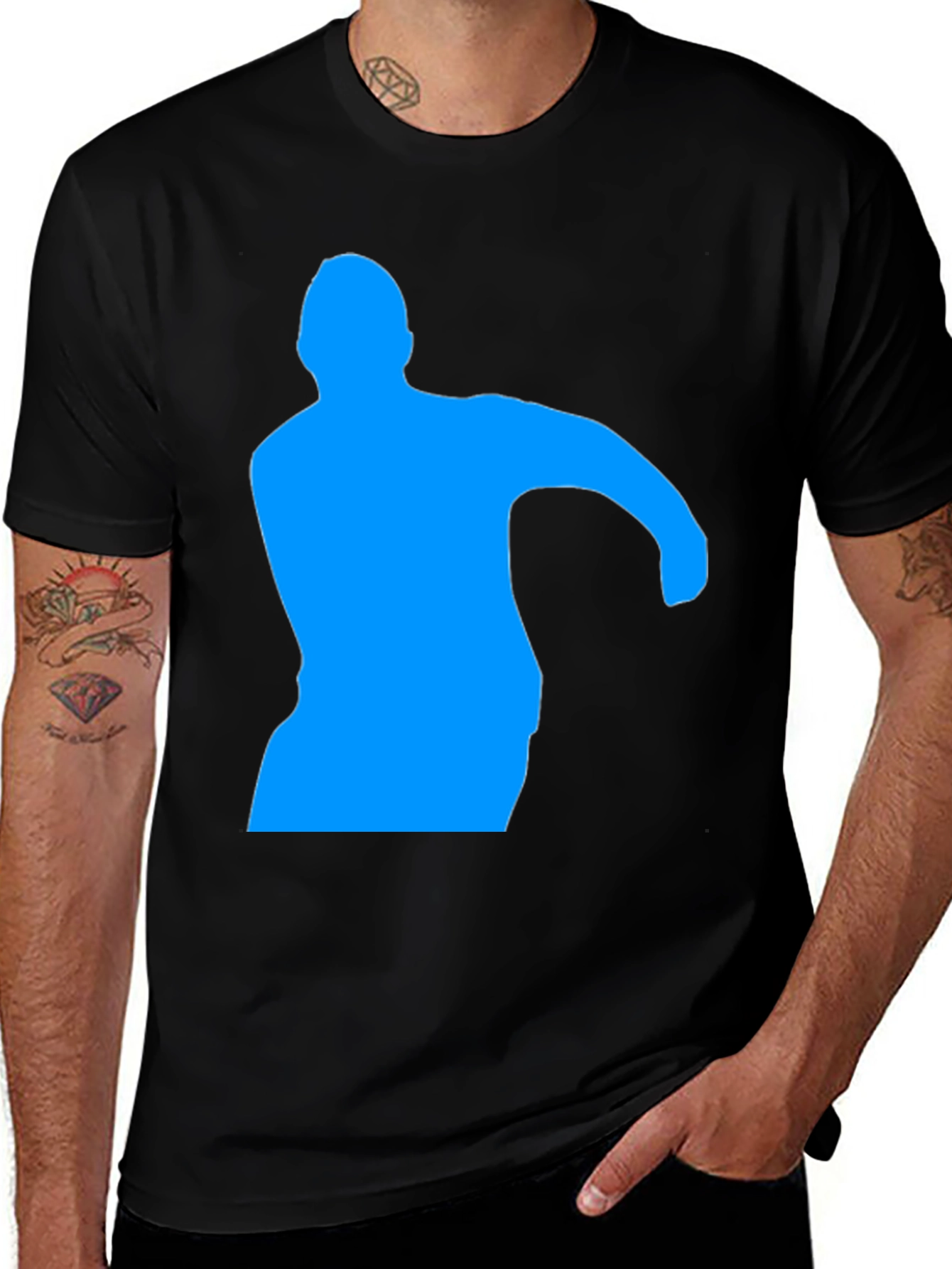 Silhouette T-Shirt - Fun Graphic Tee