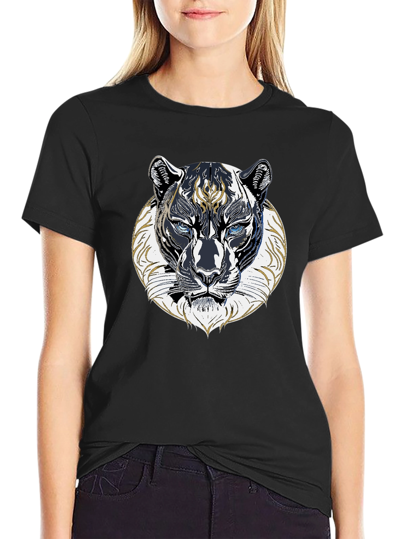 Black Panther Graphic Tee - Mens Fashion