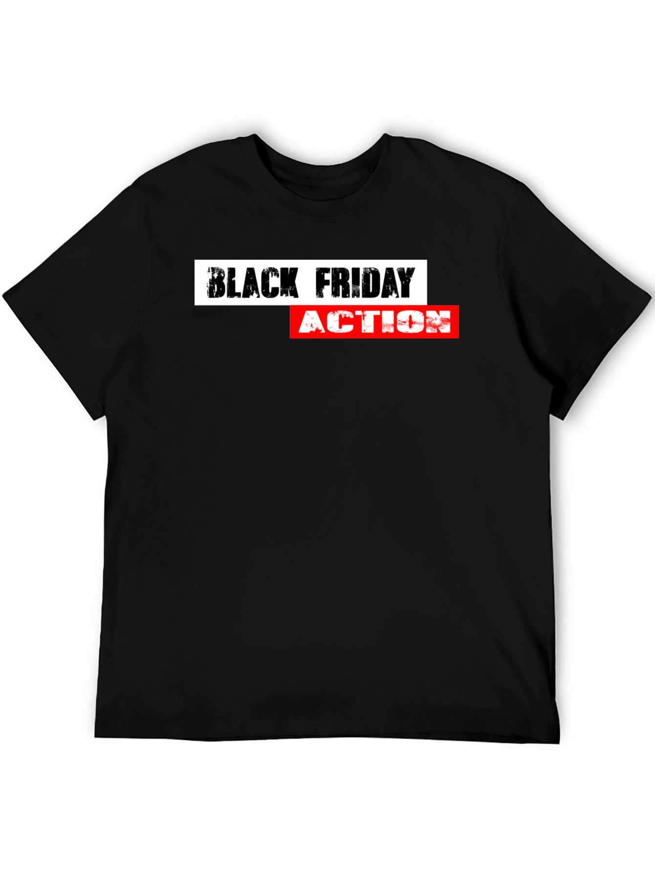Black Friday Action T-Shirt - Stylish Design